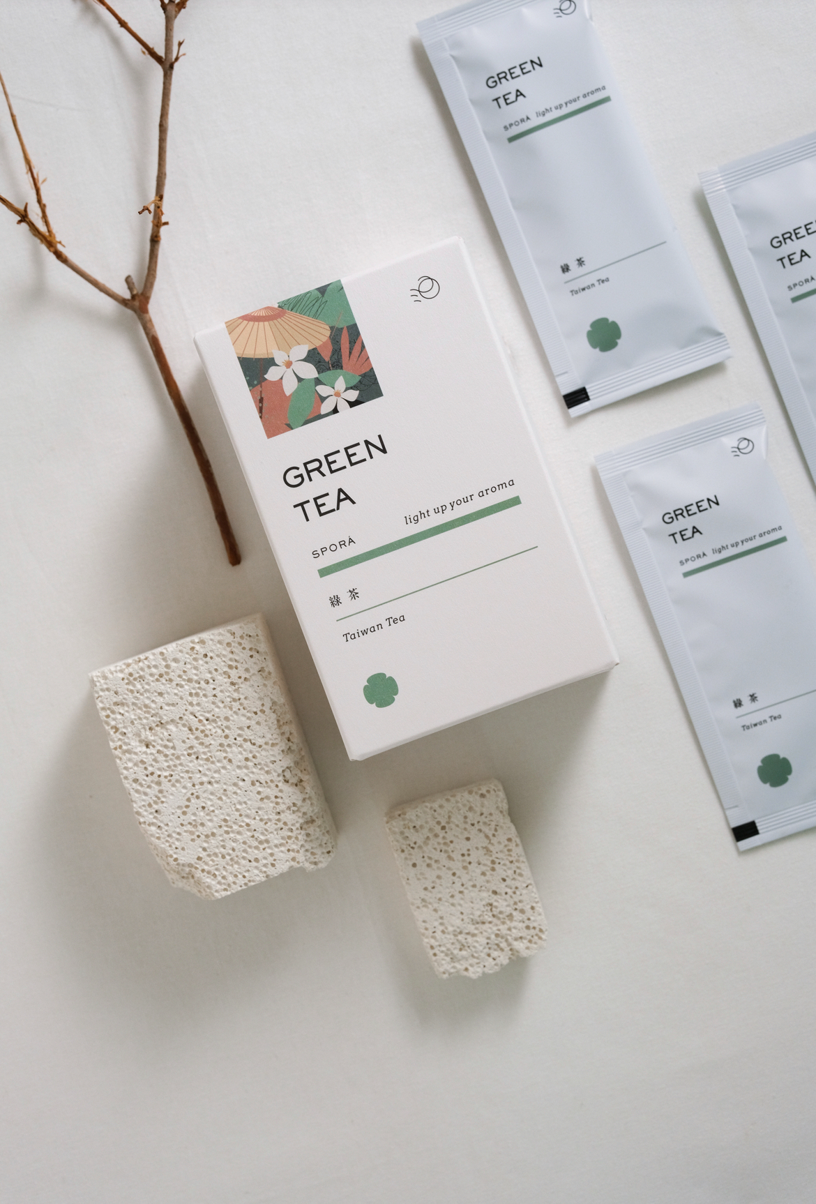 泊露茶事 | 清爽綠茶包 （ 12 入）