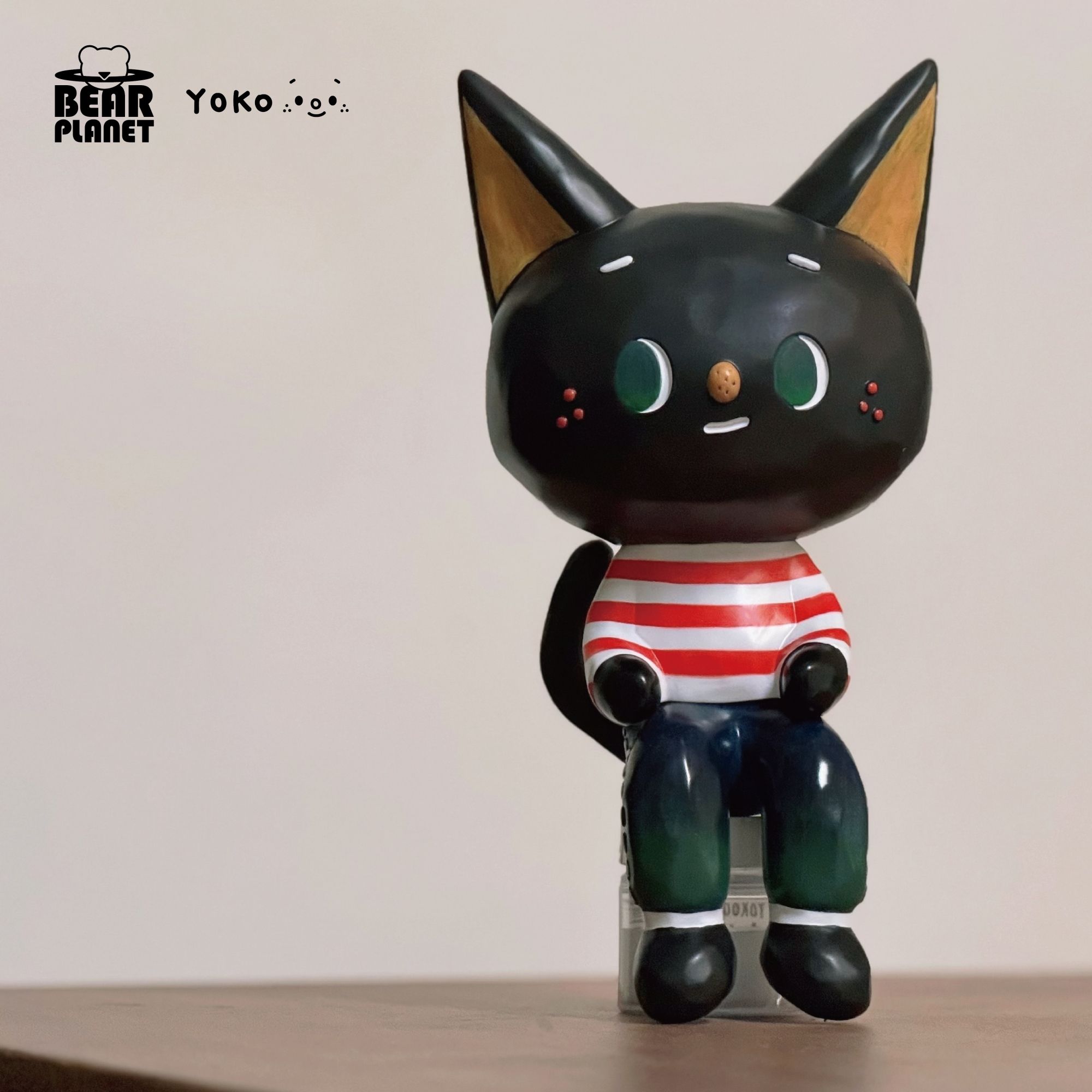 ⏾代訂 BearPlanet 小黑貓Kuro by 洋子yokooo