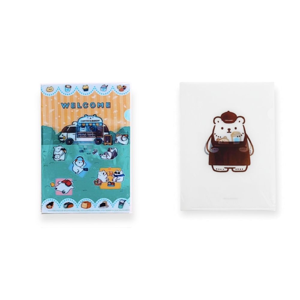 𖤓現貨 白白日記 快閃店週邊 文件夾