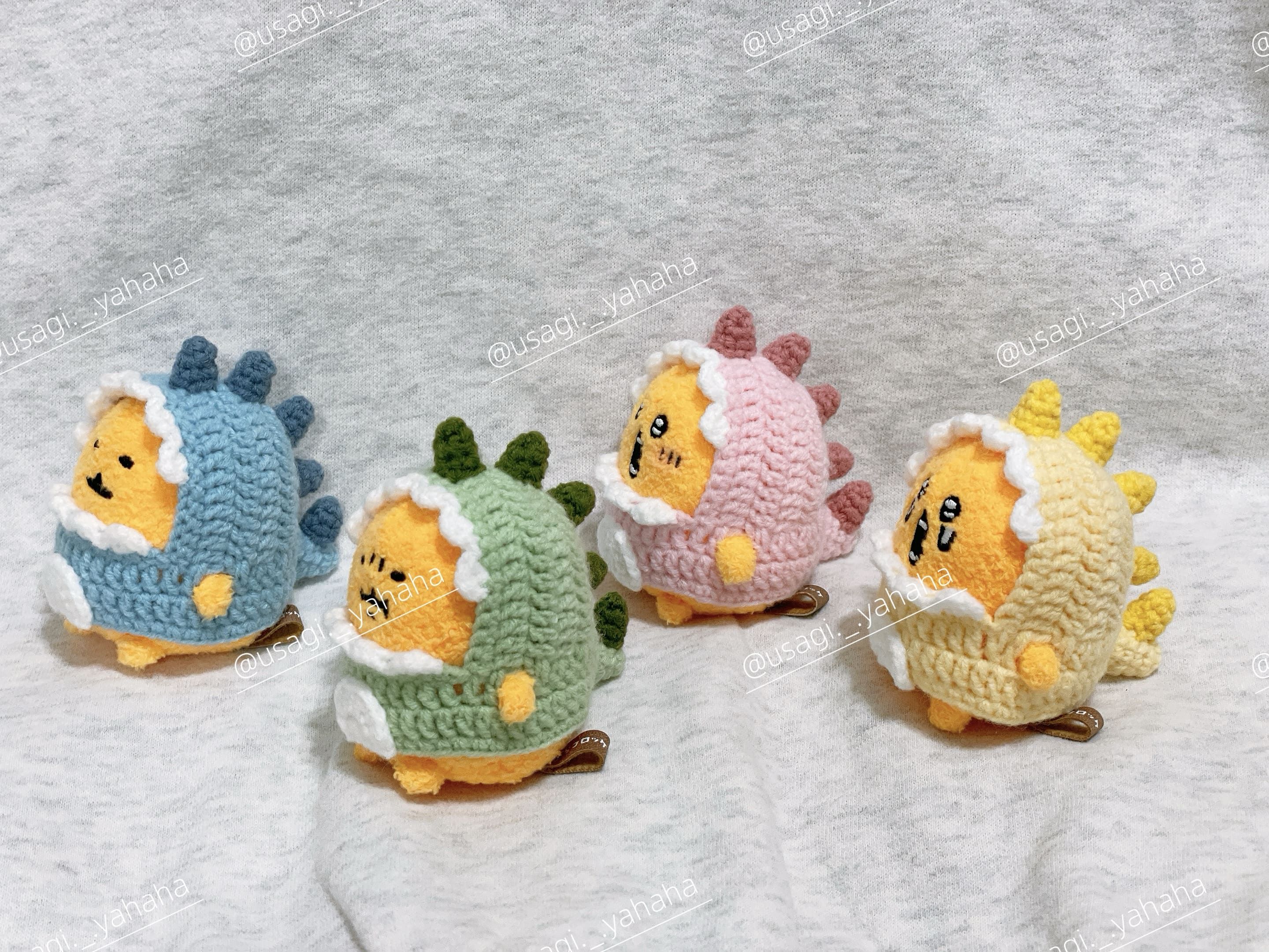 迷你坐姿可樂餅恐龍套裝