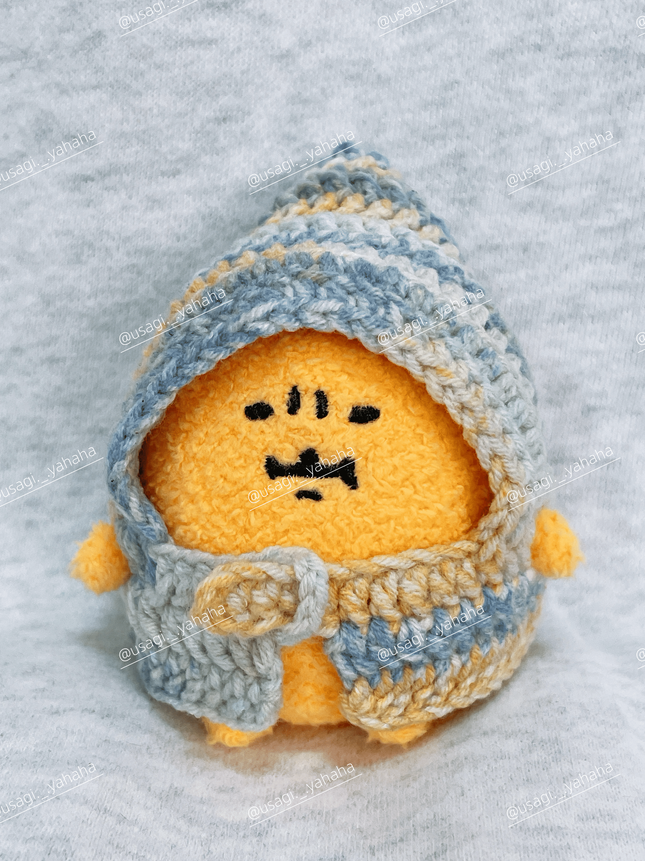 迷你坐姿可樂餅魔法袍