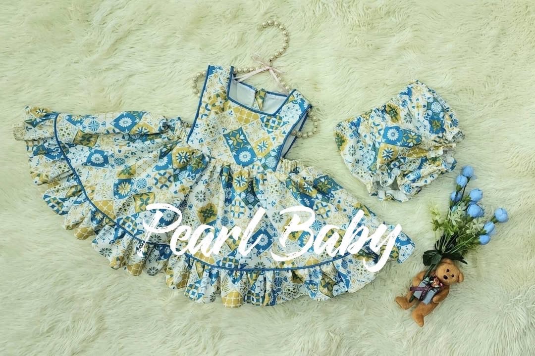 珍珠貝比-花磚3Y全新