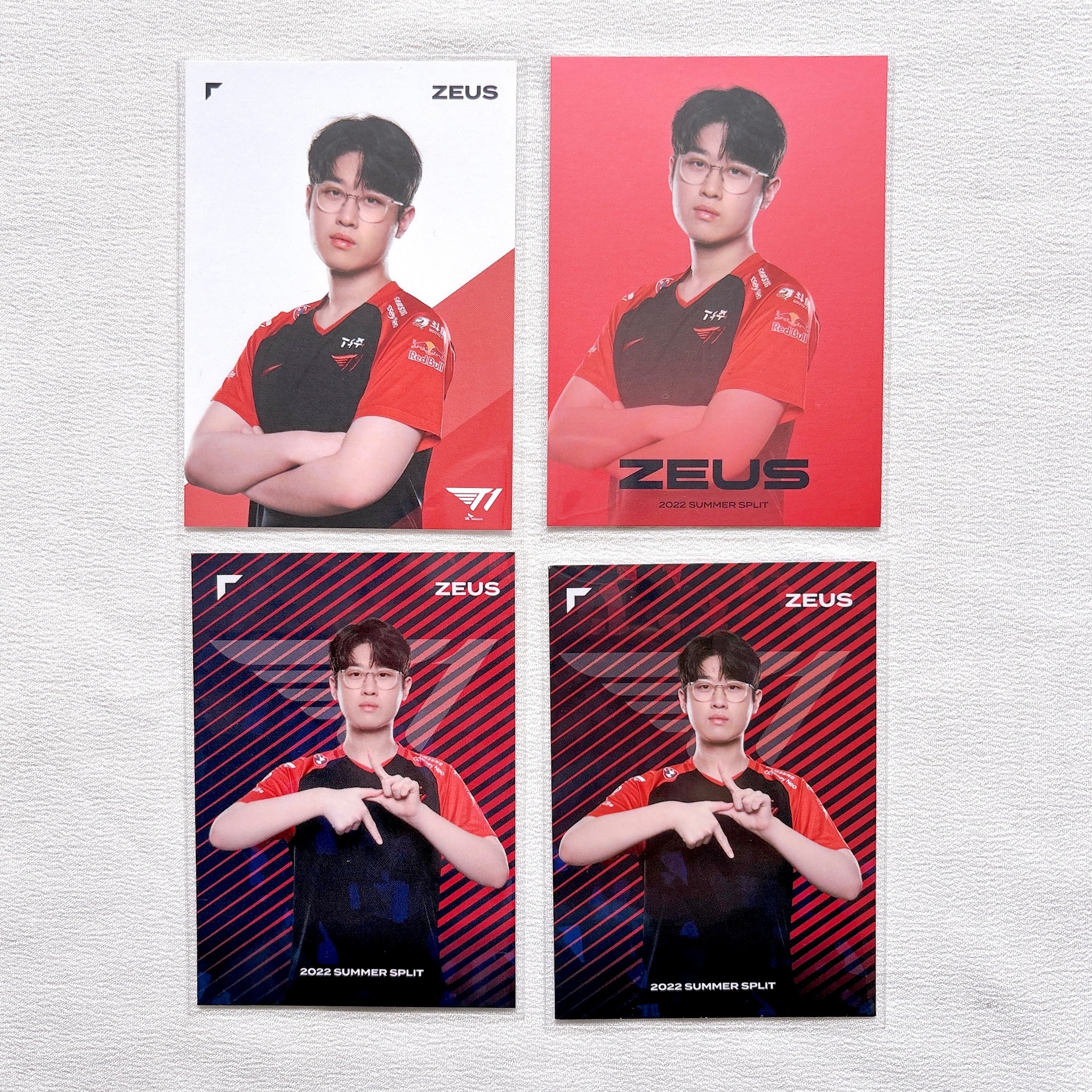 2022 LCK 線下觀賽卡（紅白普卡+CGV限定閃卡+LCK限定閃卡） （下單默認已知卡況）