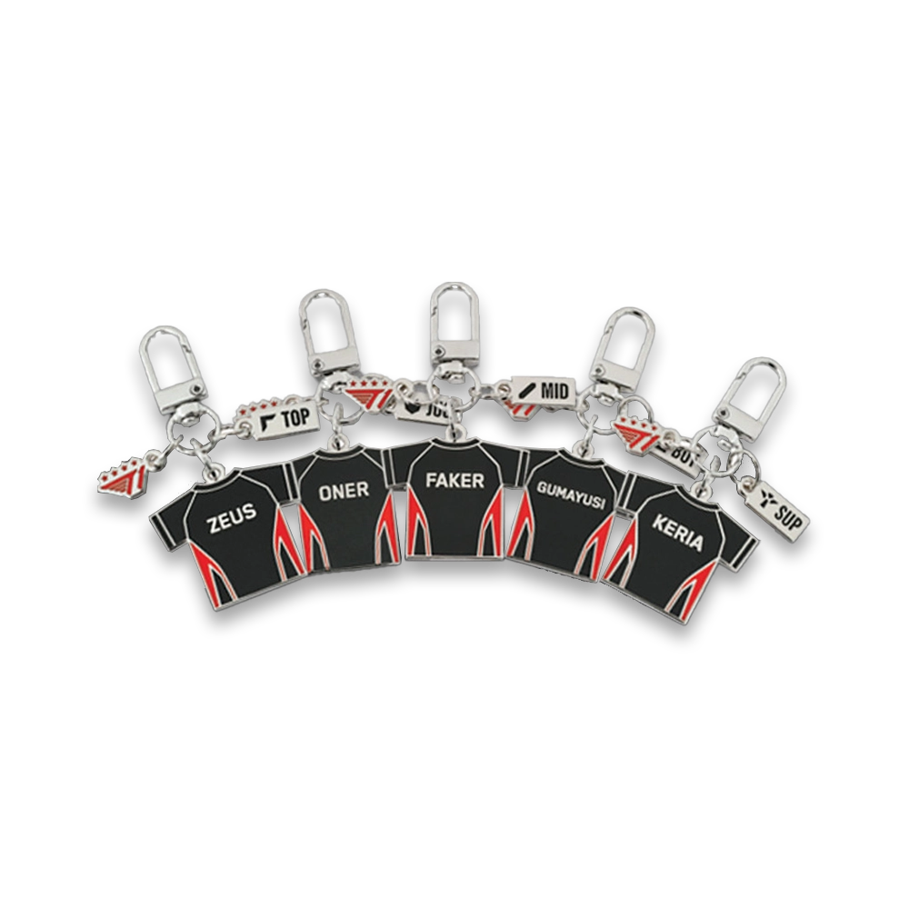 T1 2024 Uniform Jersey Keychain 隊服鑰匙圈 Z.eus/Oner