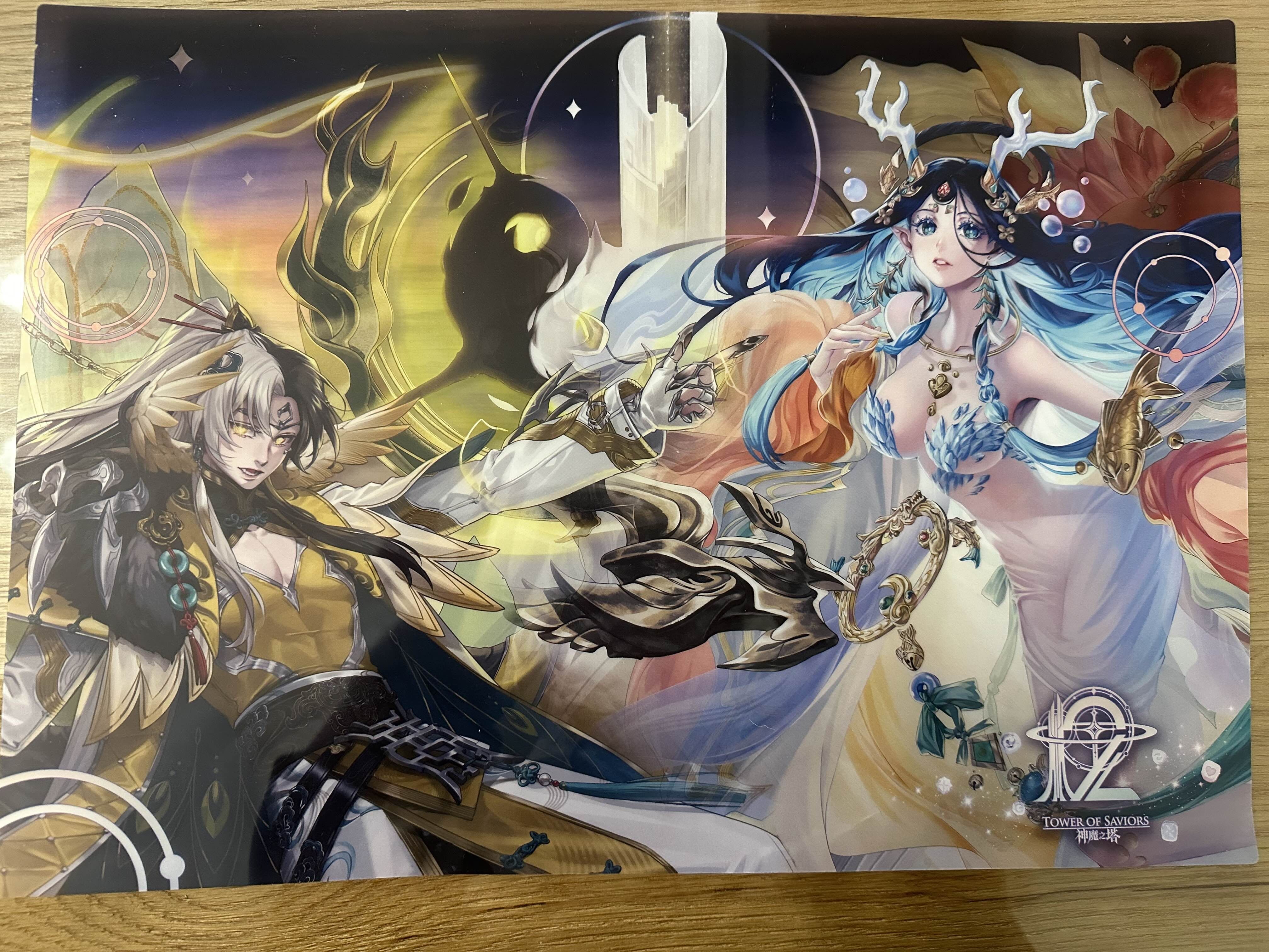 12周年款透明桌墊