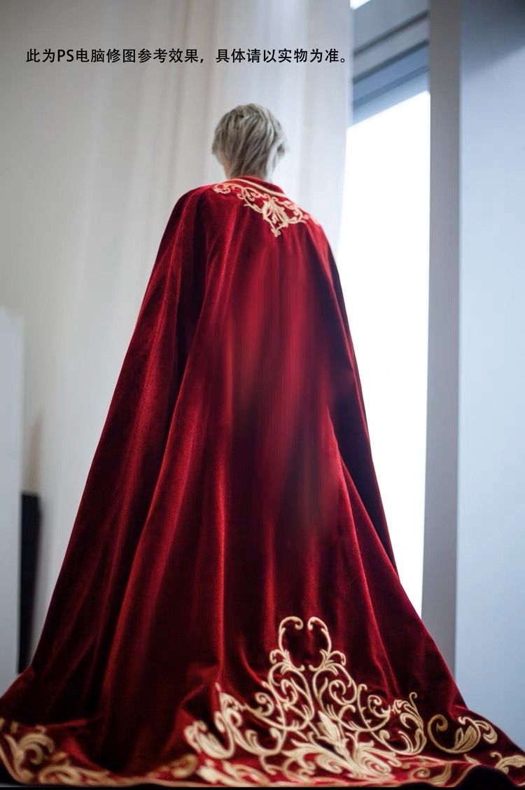 全新【Liebestod】血湖斗篷 ID75 紅黑無十字架款 #044