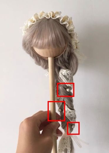 全新 三分/四分珠釵 #078