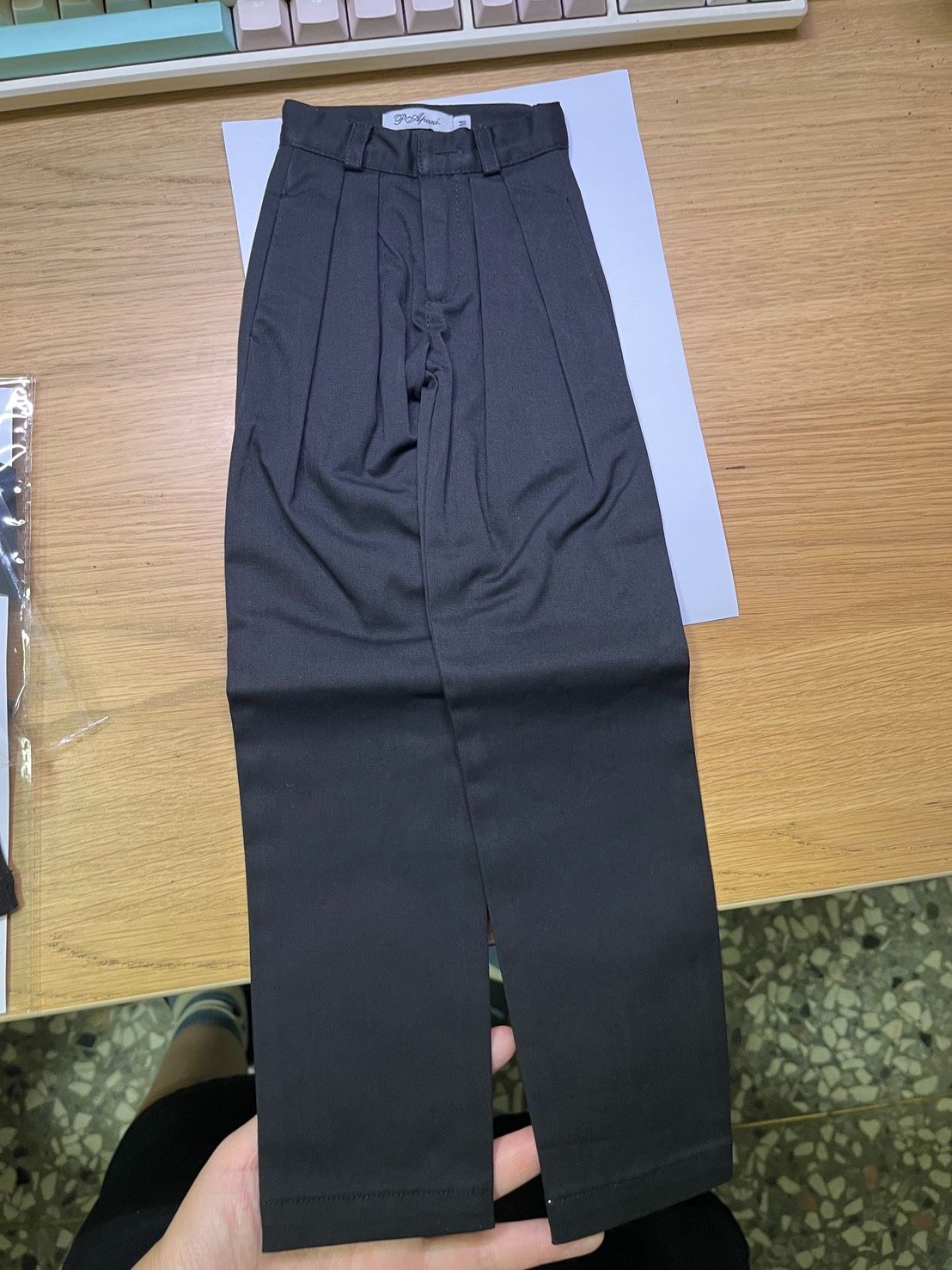 #094 全新 DAD70 黑色長褲