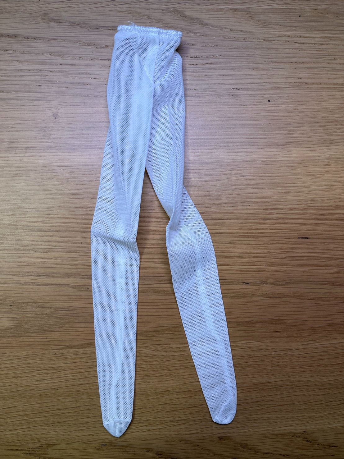 #099 全新 四分白色褲襪（絲襪）