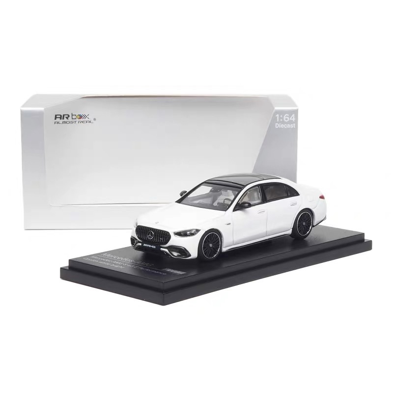 AR 1:64 奔馳 梅賽德斯AMG S 63E Performance 合金汽車模型