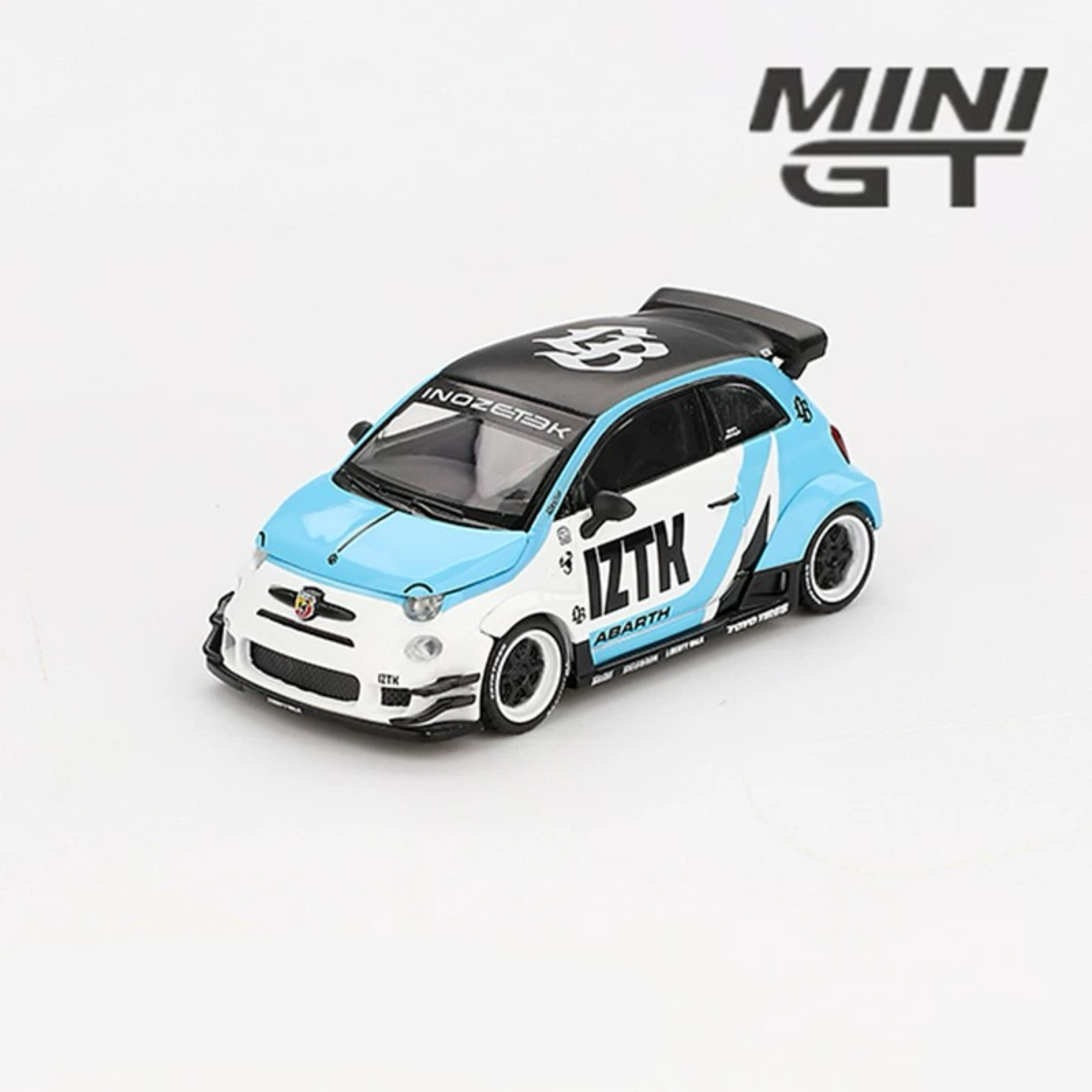 中銷1/64MINI GT 1051 Abarth 595 LB-WORKS x Abas Works 1ZTK