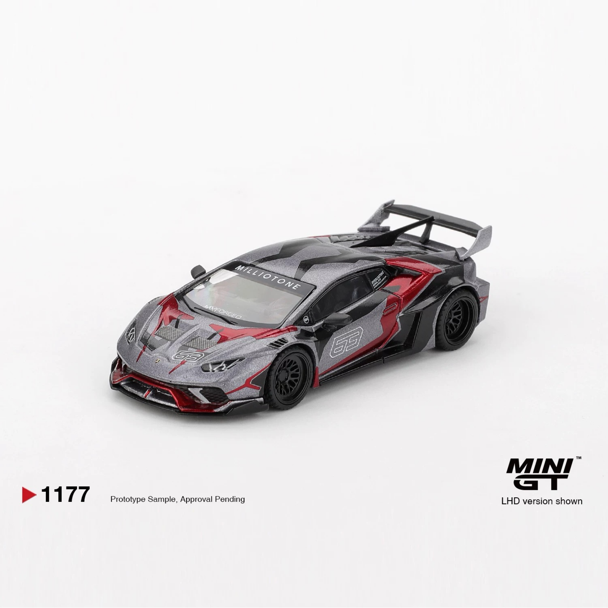 《中國經銷商》MINIGT 1:64 蘭博基尼Huracán GT#1177