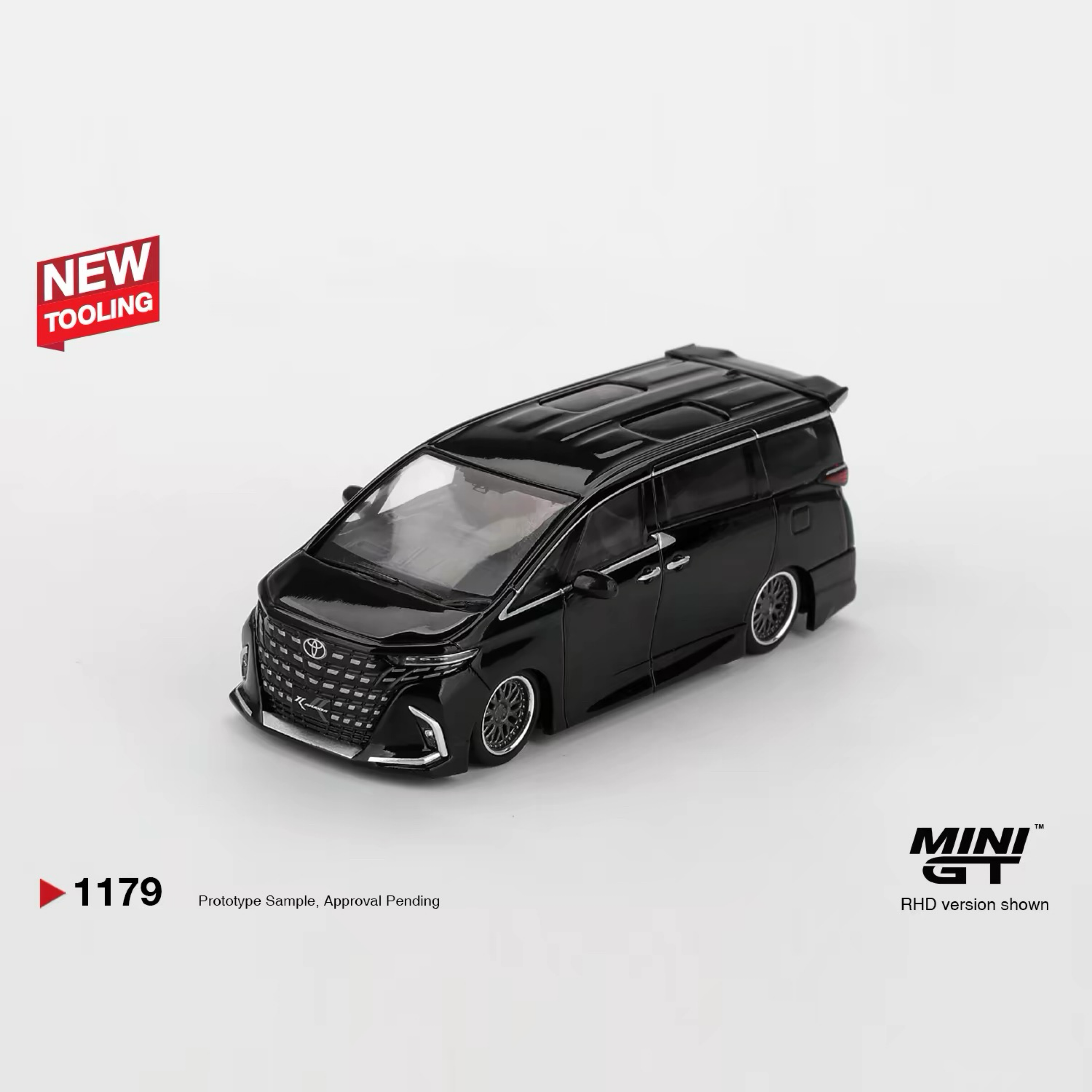 《中國經銷商》MINIGT豐田Alphard 埃爾法40 KUHL#1179