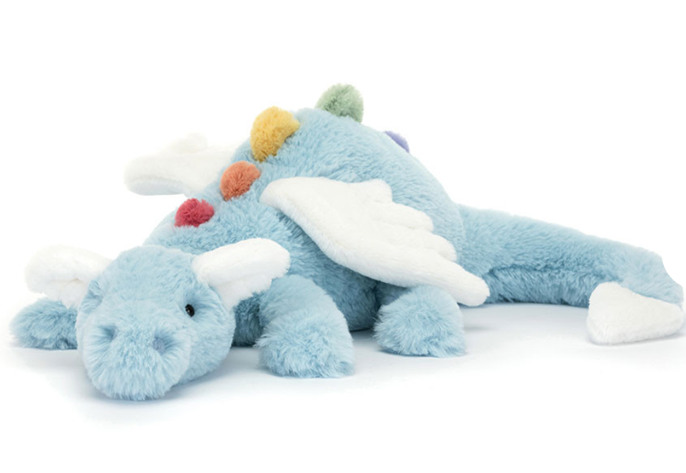 🇺🇸美國代購 台灣出貨✈️ Jellycat 天空龍Large 50cm｜保證正品/不正可退｜