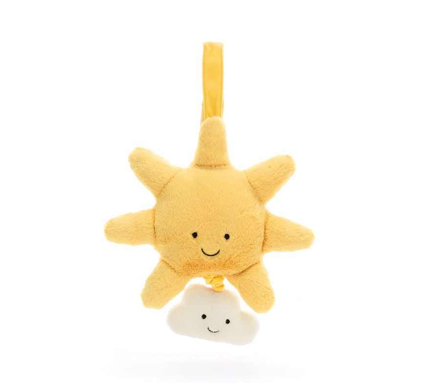 🇺🇸美國代購 台灣出貨✈️ Jellycat 太陽音樂拉鈴｜保證正品/不正可退｜
