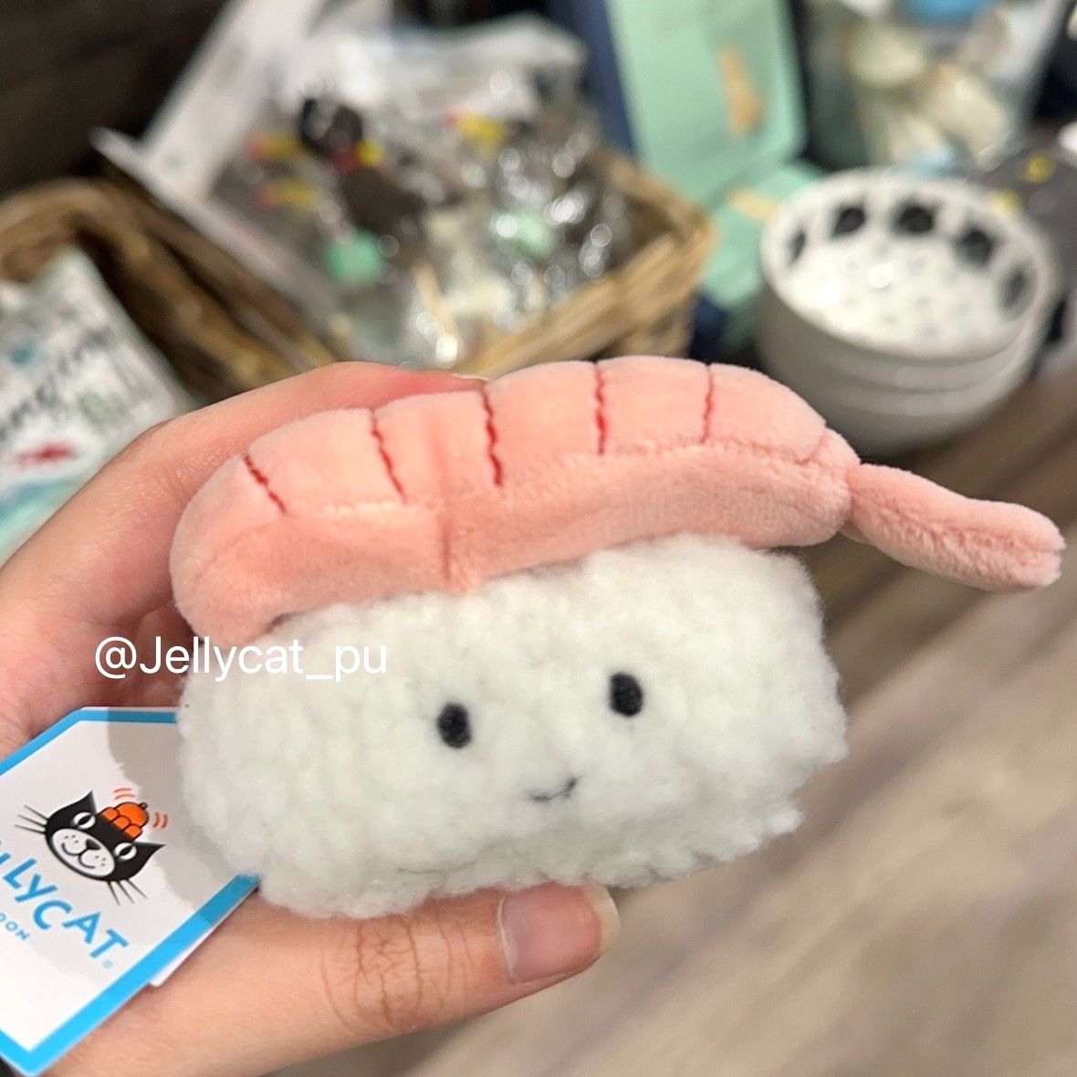 🇺🇸美國代購 台灣出貨✈️ Jellycat 絕版蝦壽司｜保證正品/不正可退｜照片為本賣場實拍