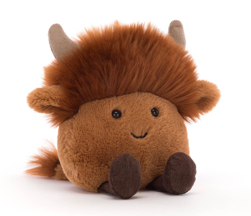 🇺🇸美國代購 台灣出貨✈️ Jellycat 絕版 蘇格蘭牛豆仔｜保證正品/不正可退｜