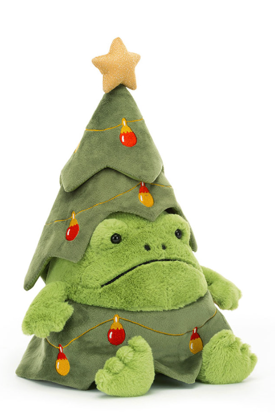 🇺🇸美國代購 台灣出貨✈️ Jellycat 聖誕Ricky Rain Frog｜保證正品/不正可退｜