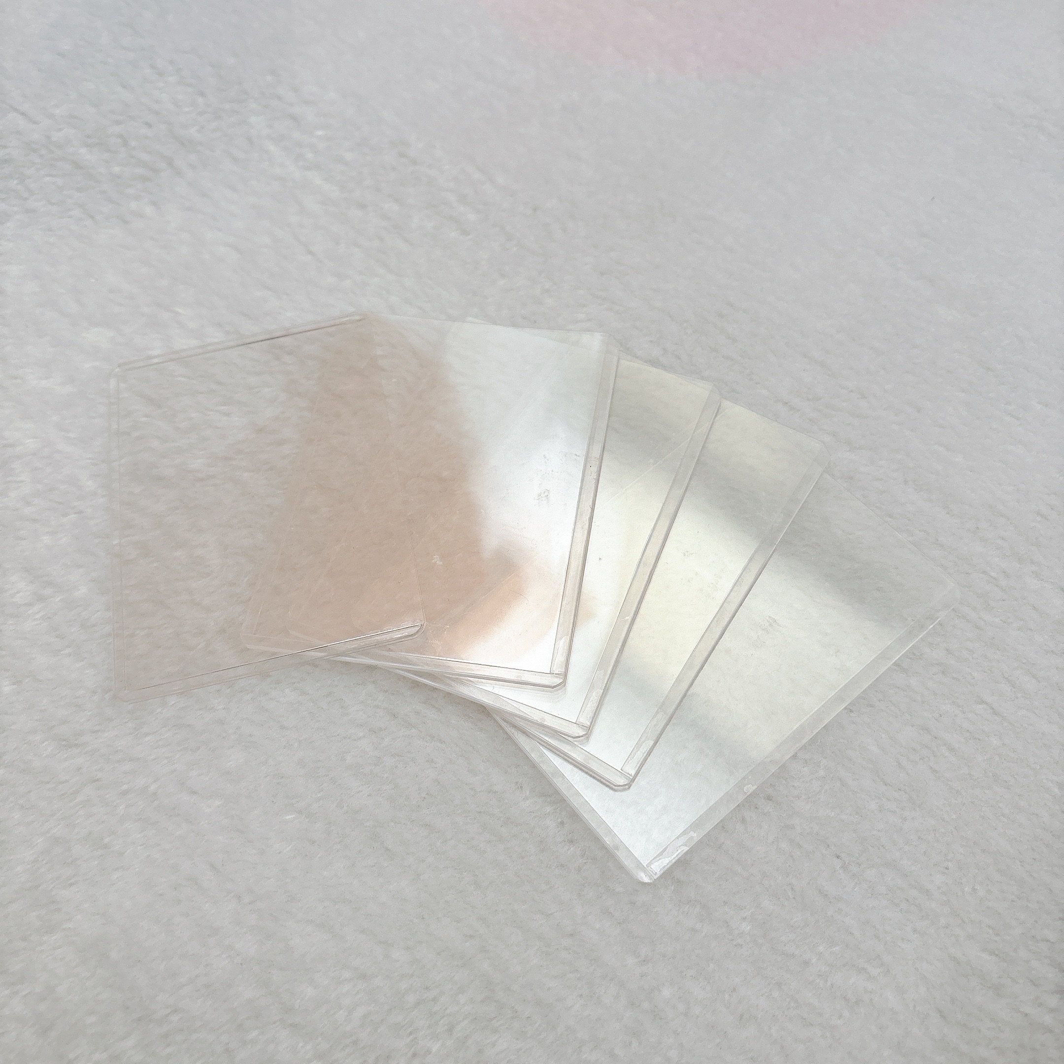 透明硬卡套（五張一組）