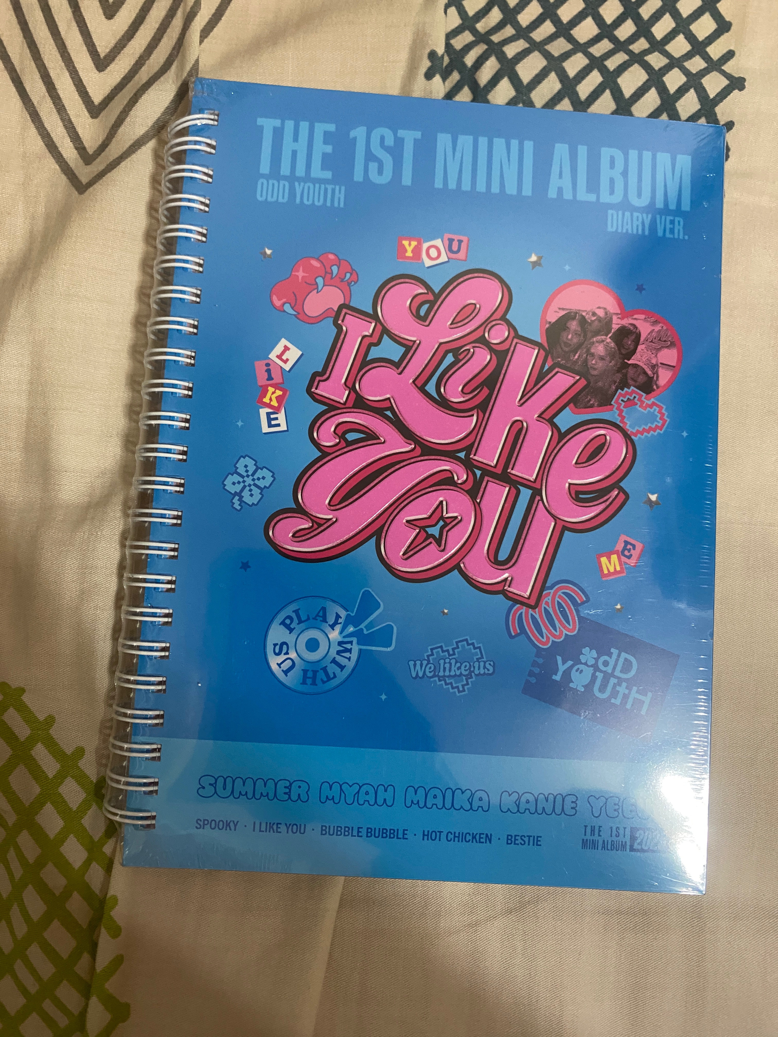 現貨 便宜出售 ODD YOUTH 迷你一輯 ＂I LIKE YOU＂  全新 專輯 未拆專