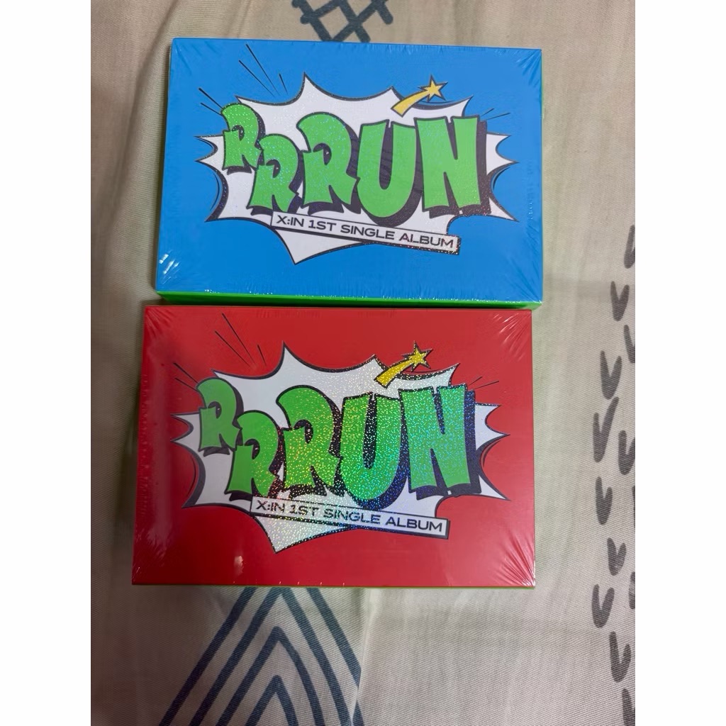 現貨 便宜出售  X:in 單曲一輯 ＂RRRUN＂  全新 專輯 未拆專 電子專 Xin