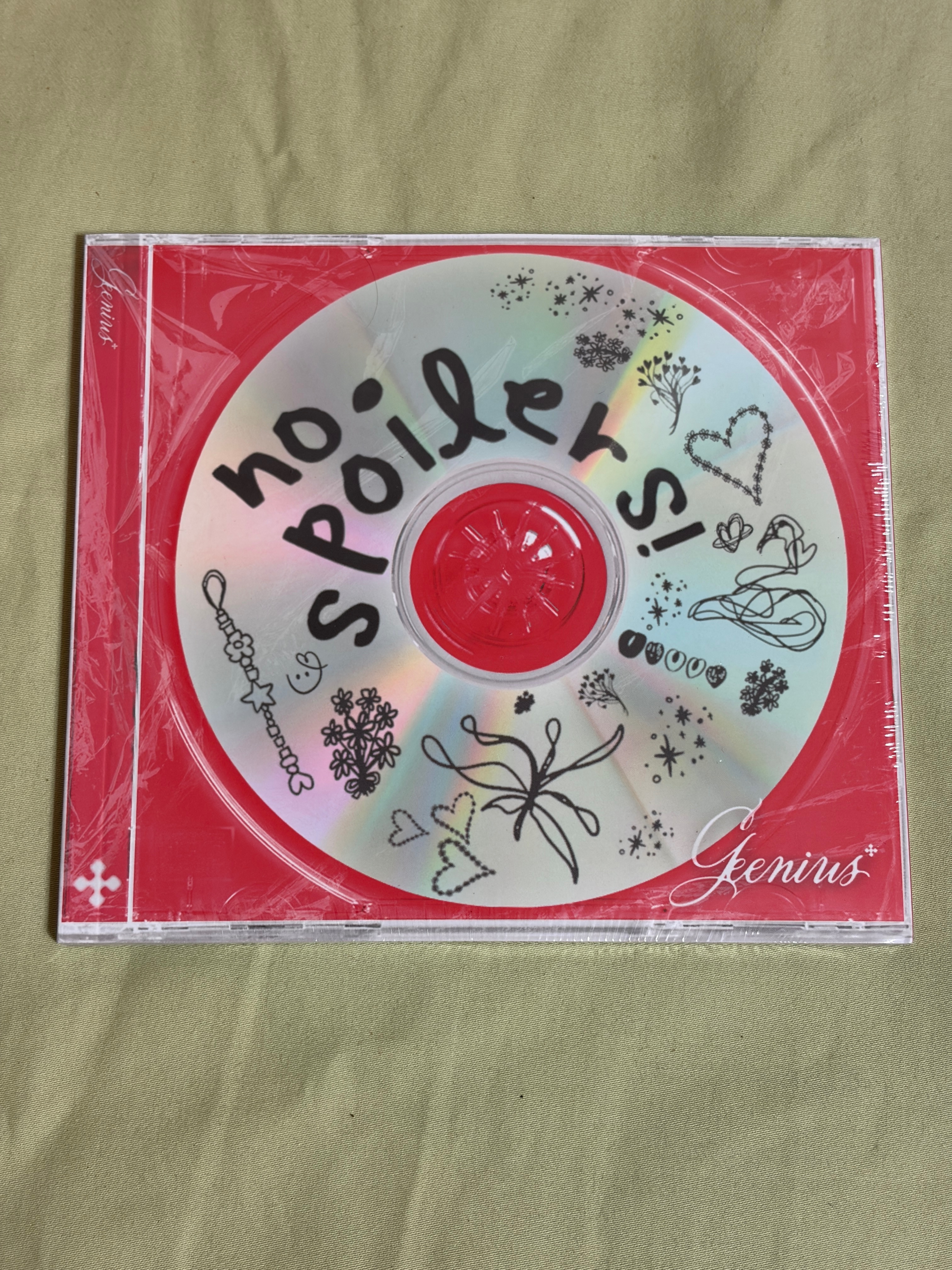 現貨 便宜出售   Geenius 首張專輯 ＂SPOILER BOOK＂   全新 專輯 未拆專 電子專