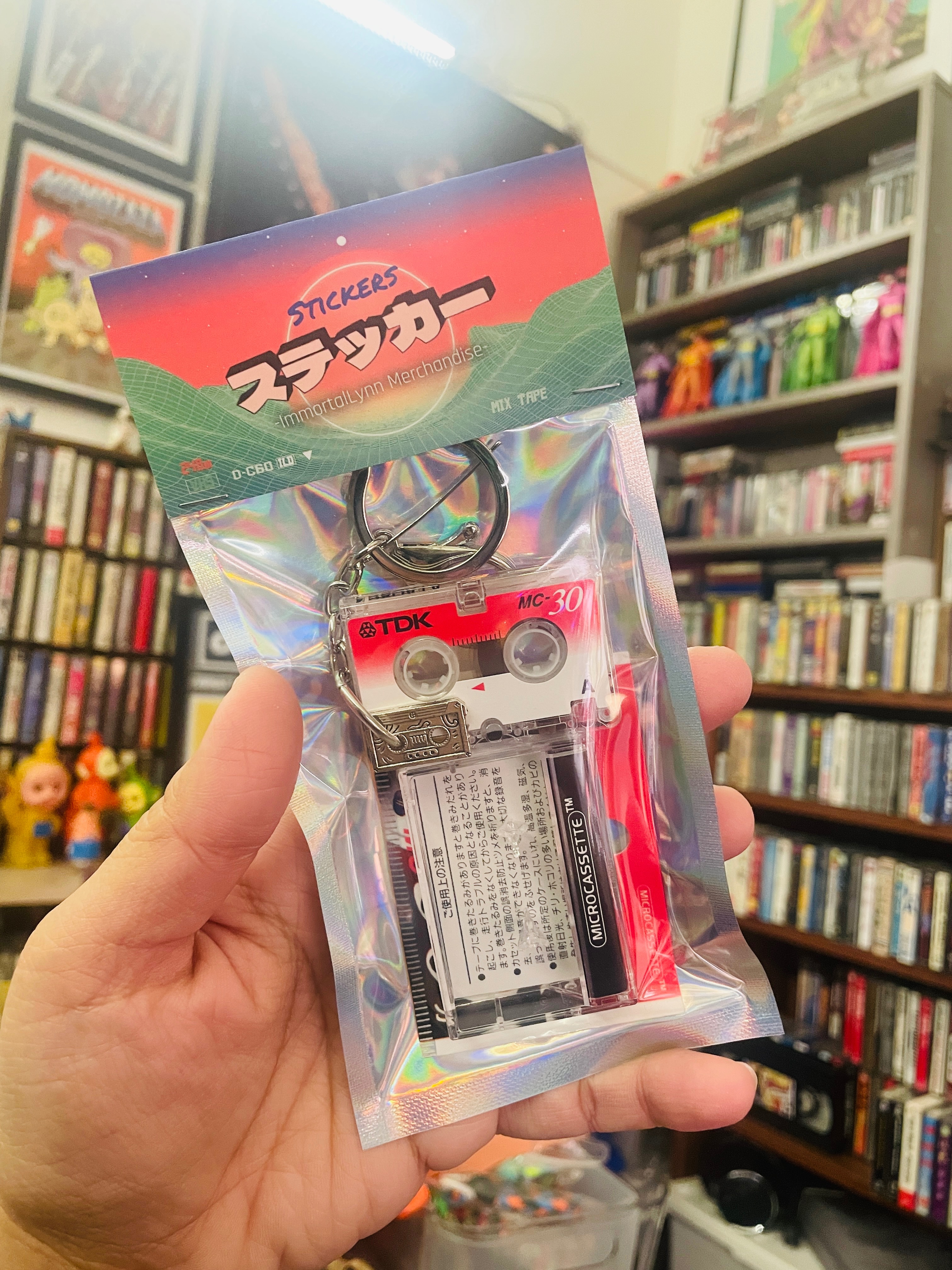 卡社_迷你卡帶鑰匙圈 Micro Cassette Key Chain