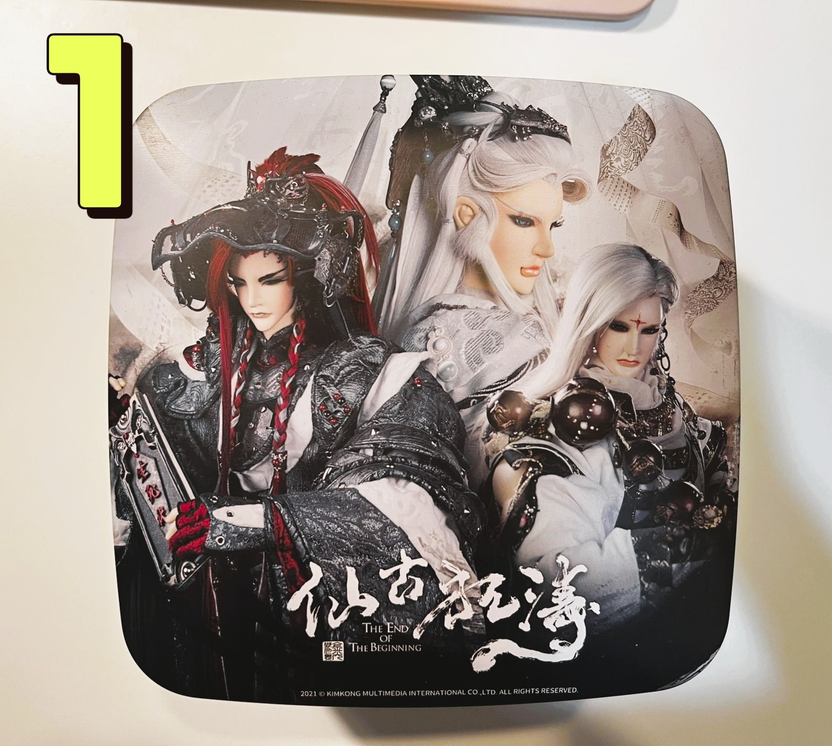 仙古狂濤DVD全集+相關小物（3件一套+2贈物，詳見照片和敘述）