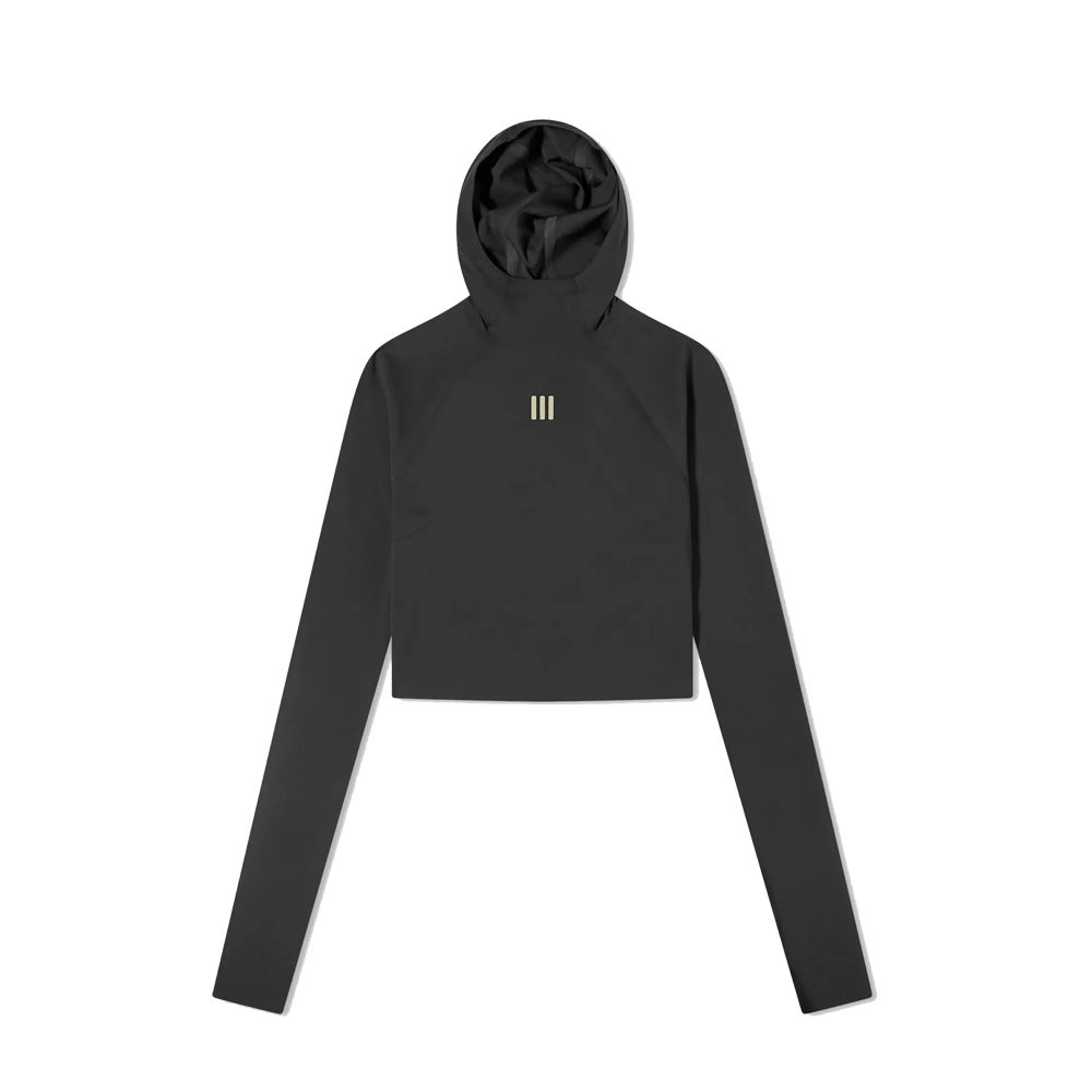 Adidas x Fear of God Athletics 短版帽T 黑 IN5899