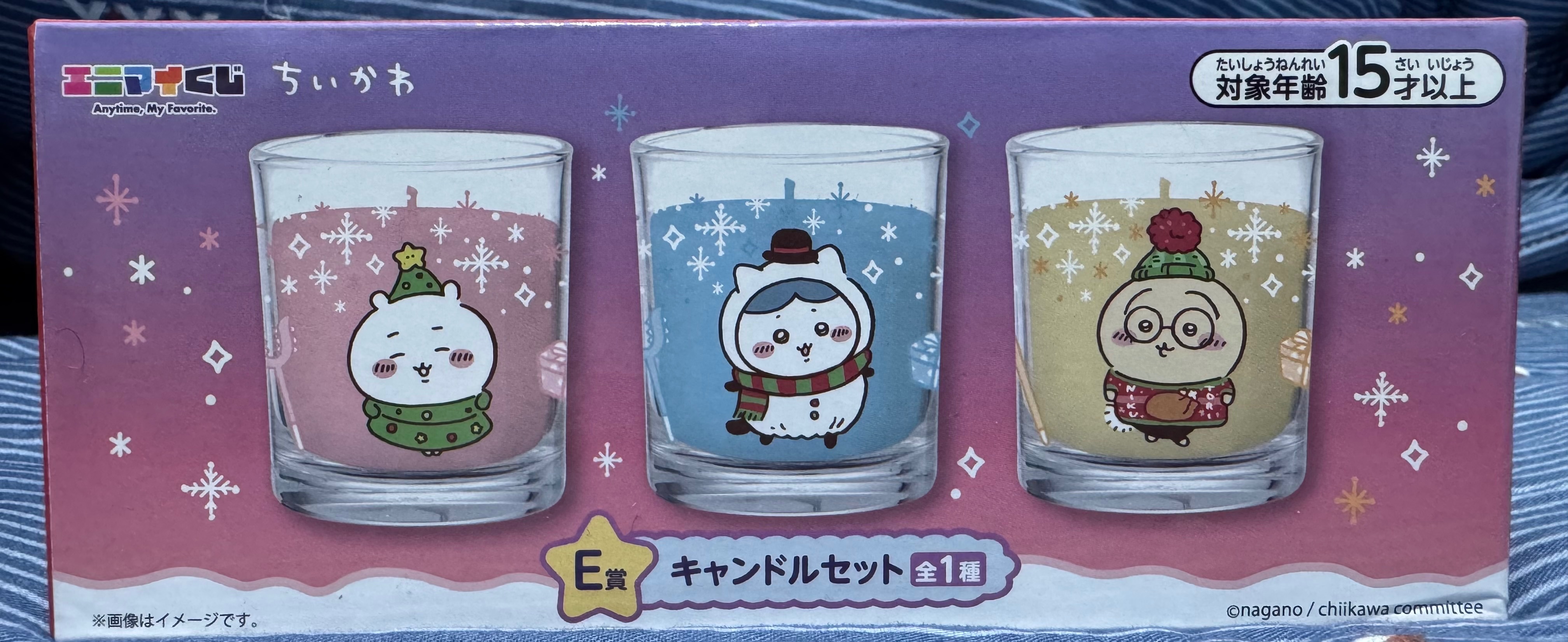 日本聖誕限定一番賞 E賞 蠟燭組