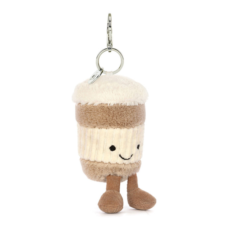 🇺🇸美國代購 台灣出貨✈️ Jellycat 咖啡to-go吊飾｜保證正品/不正可退｜