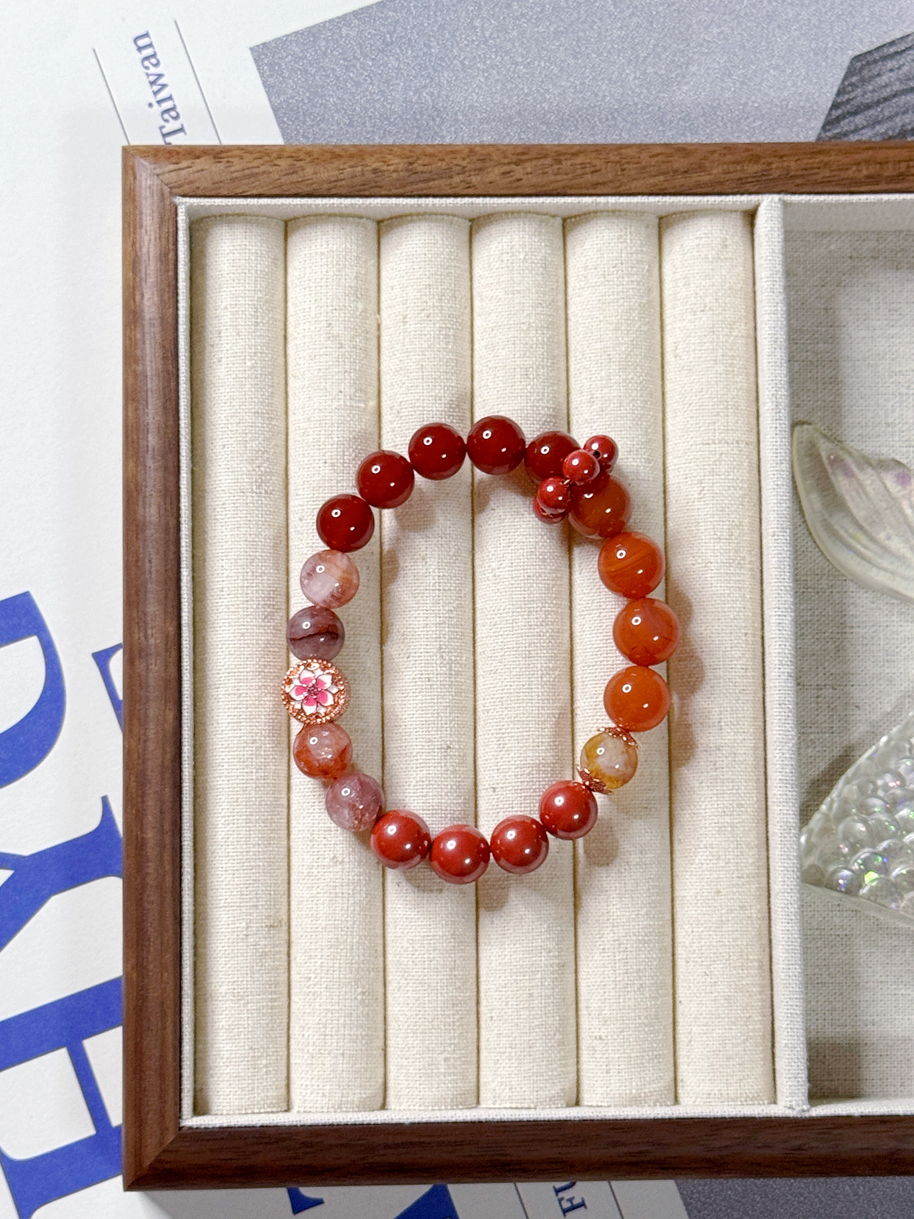 朱紅暖陽・生命韌性｜元氣力量系列 （海底輪.臍輪.胃輪）C00200004000