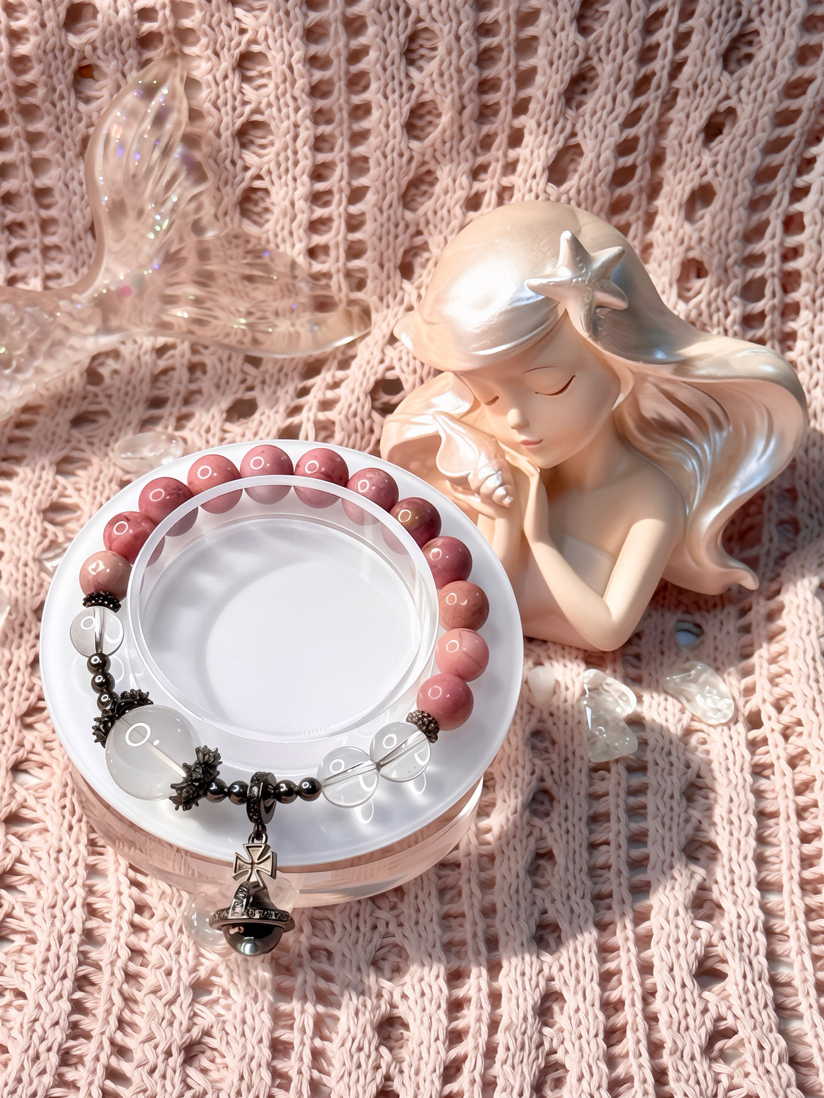 療癒玫瑰・星際守護｜暖心療癒系列 （心輪.海底輪） C00200004000