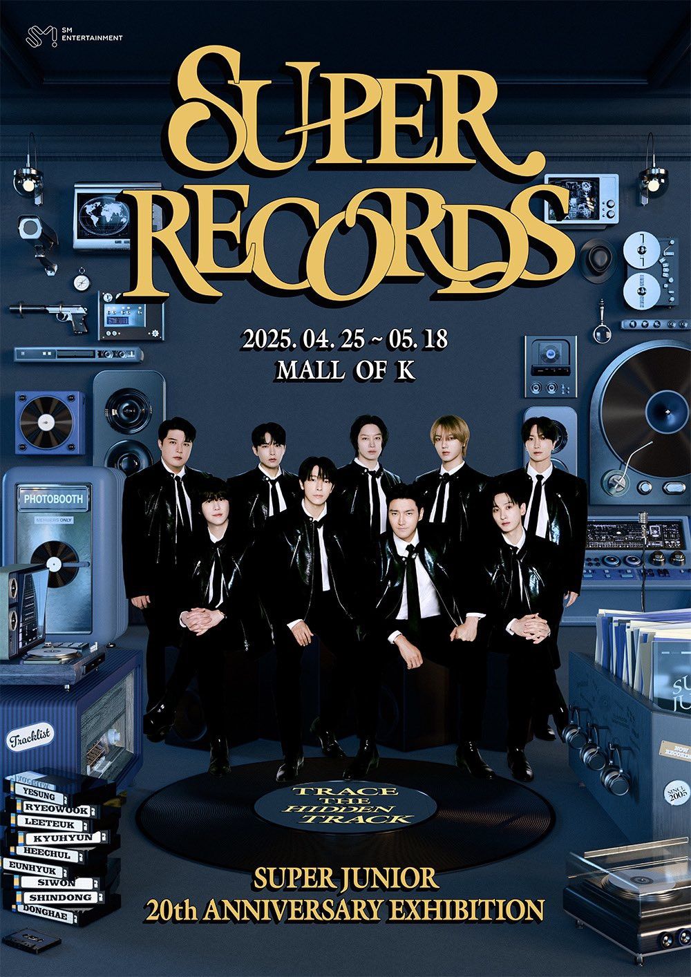 SUPER RECORDS : TRACE THE HIDDEN TRACK-人生四格第一週