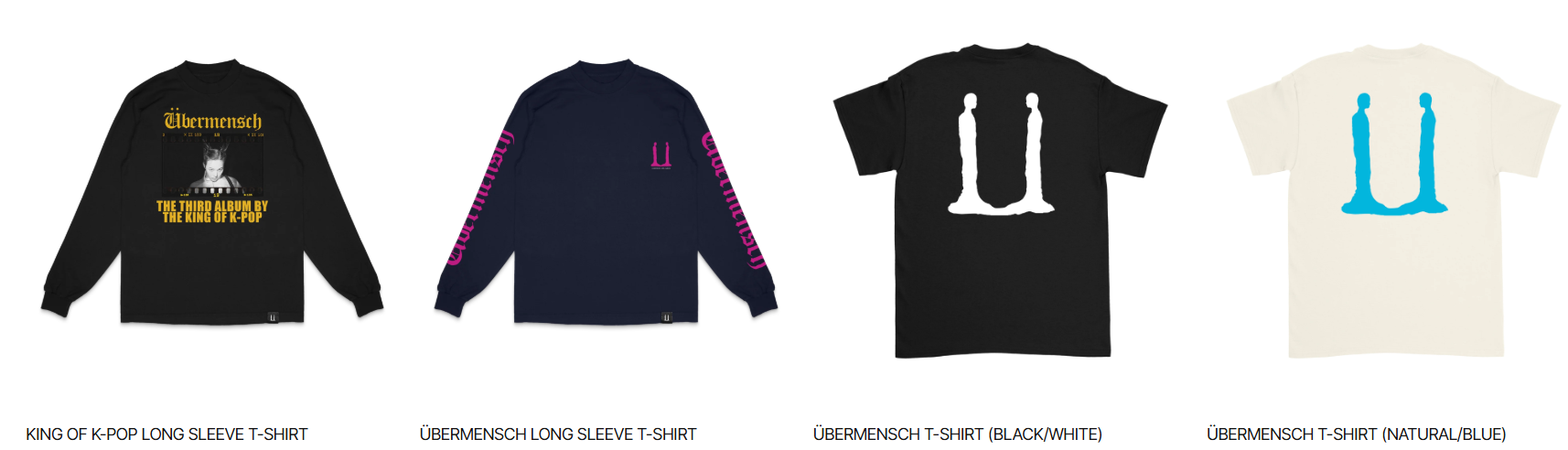 GD 權志龍 G-Dragon Übermensch T-Shirt 超人T恤