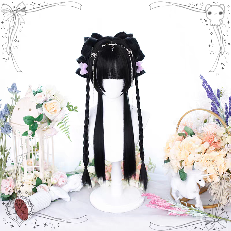 ［星石］古風六件套虎口夾假髮