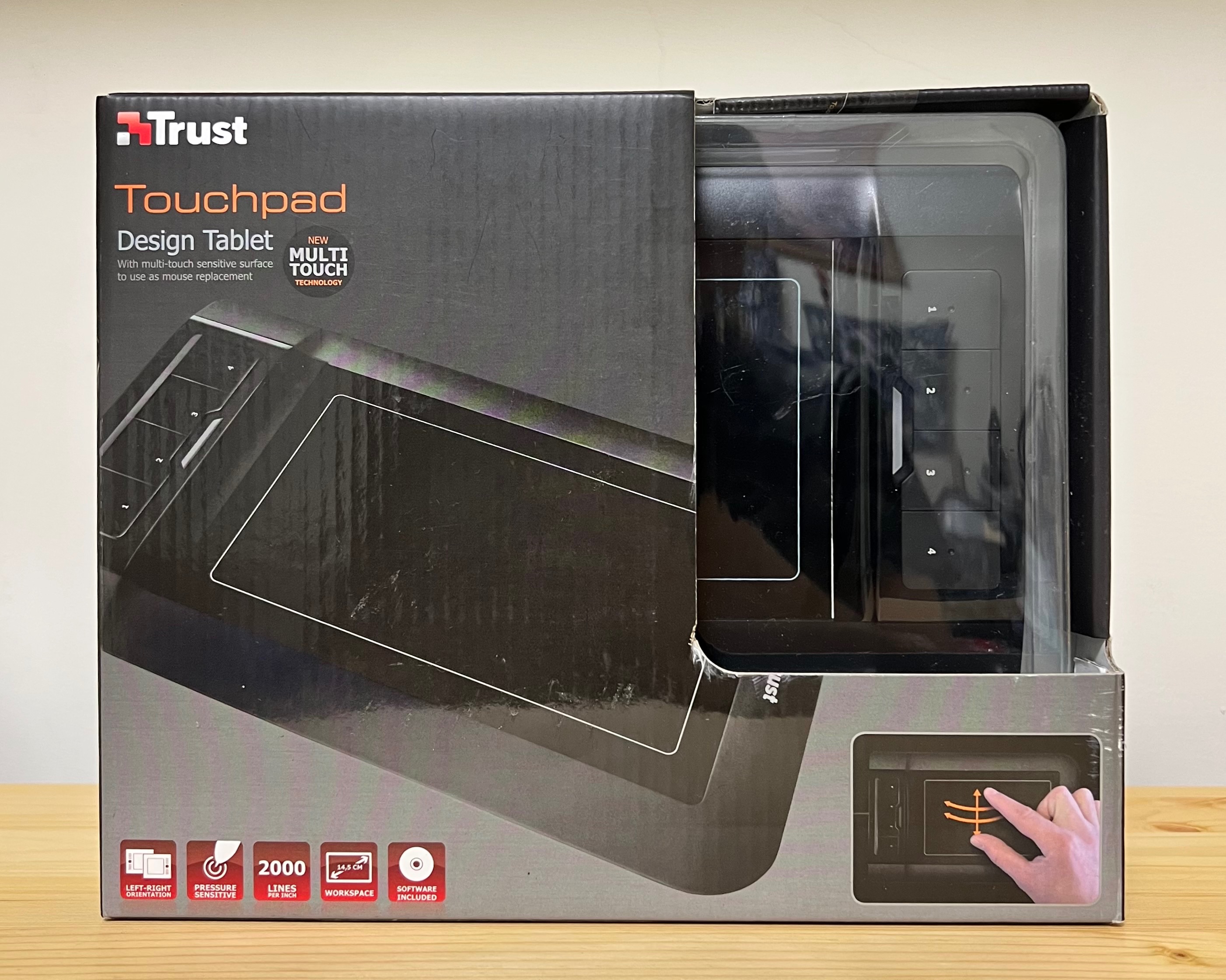 TRUST TouchPad 繪圖板