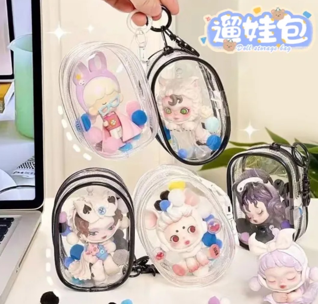 49.透明掛件小娃包10.5*8公分