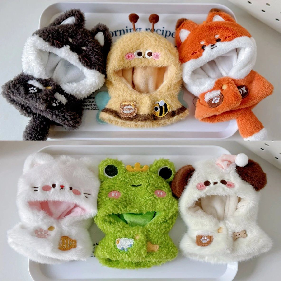 10cm可愛動物斗篷