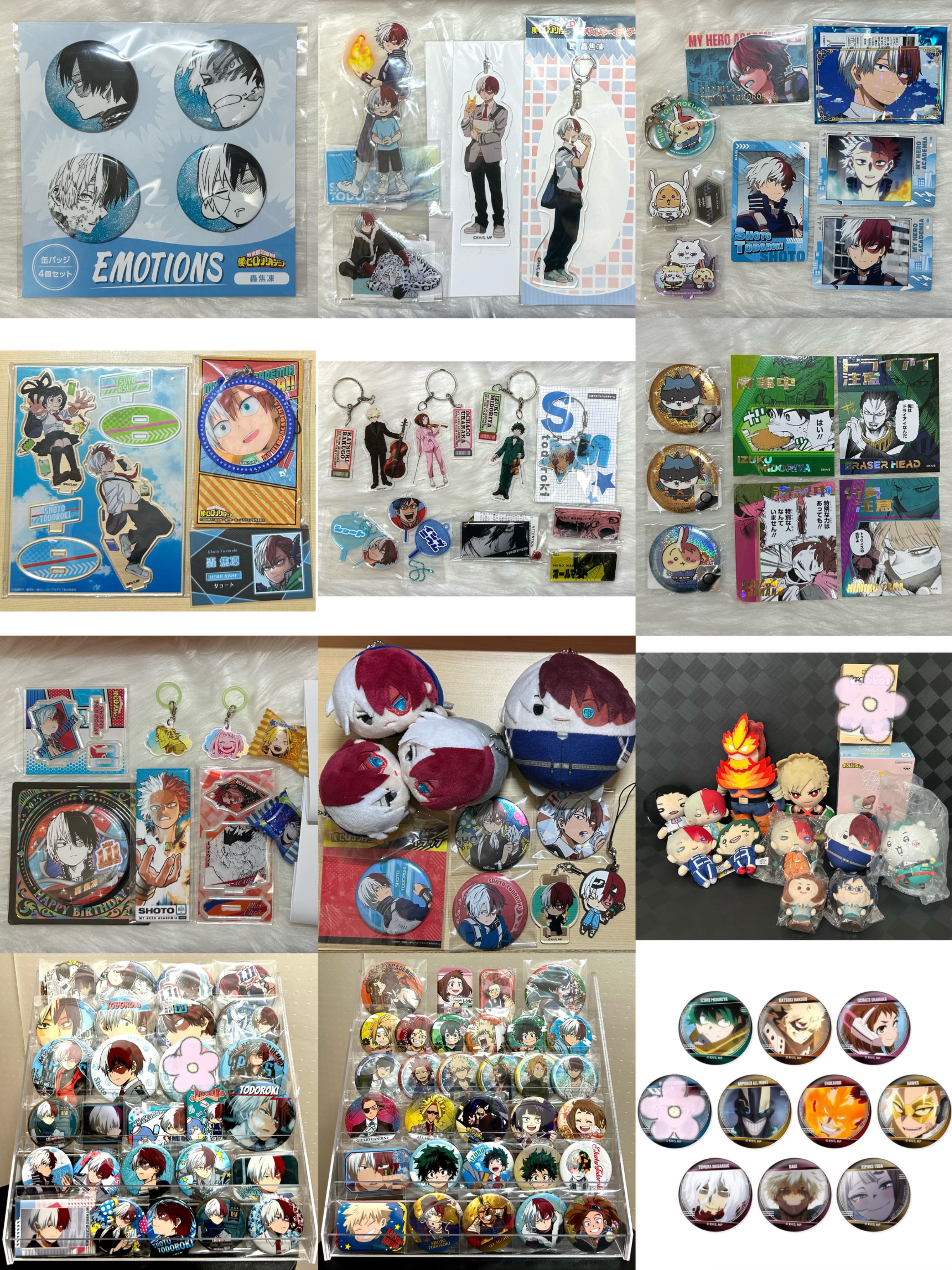 壓克力周邊＆娃娃＆其他周邊區（貼文留言處可確認部分徽章物況）