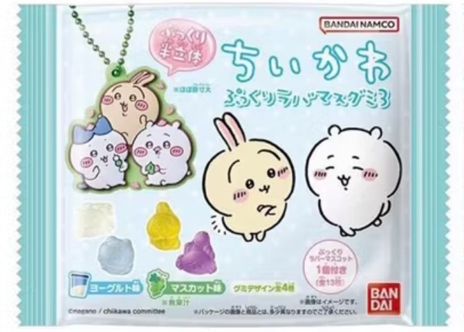 萬代 BANDAI 吉伊卡哇食玩吊飾/小卡/貼紙（有軟糖喔！