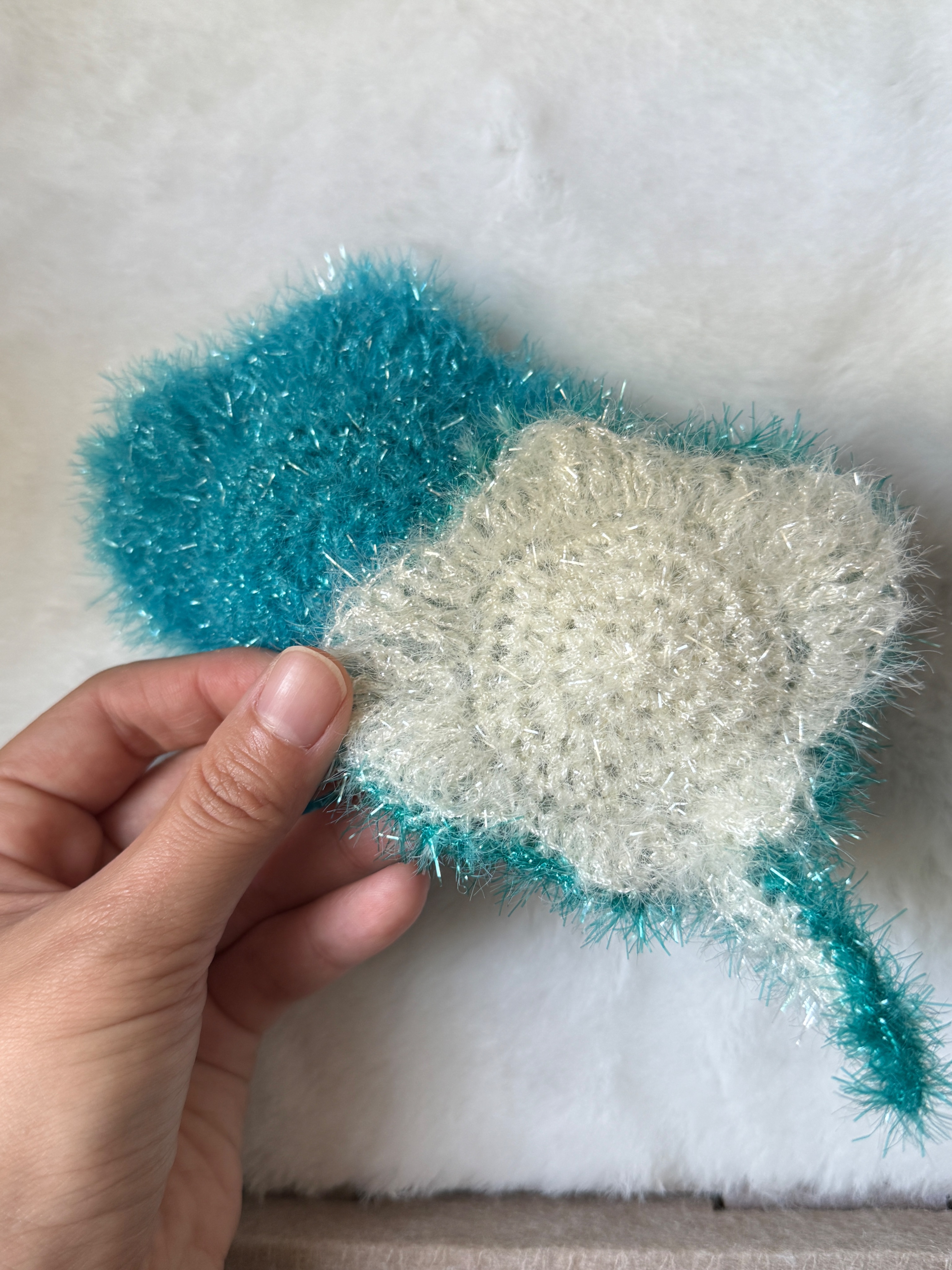 魟魚造型 菜瓜布