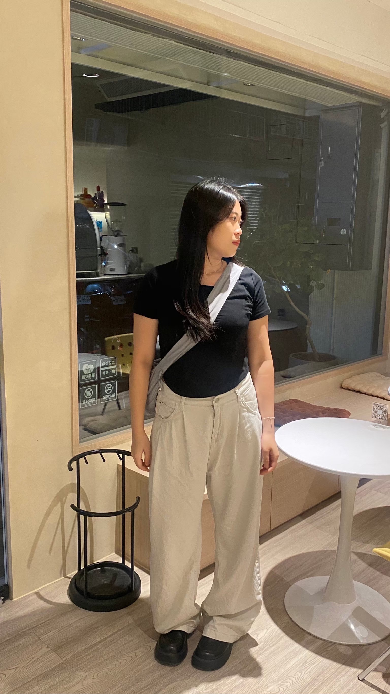 落地牛仔褲