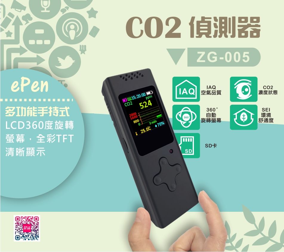 CO2偵測器