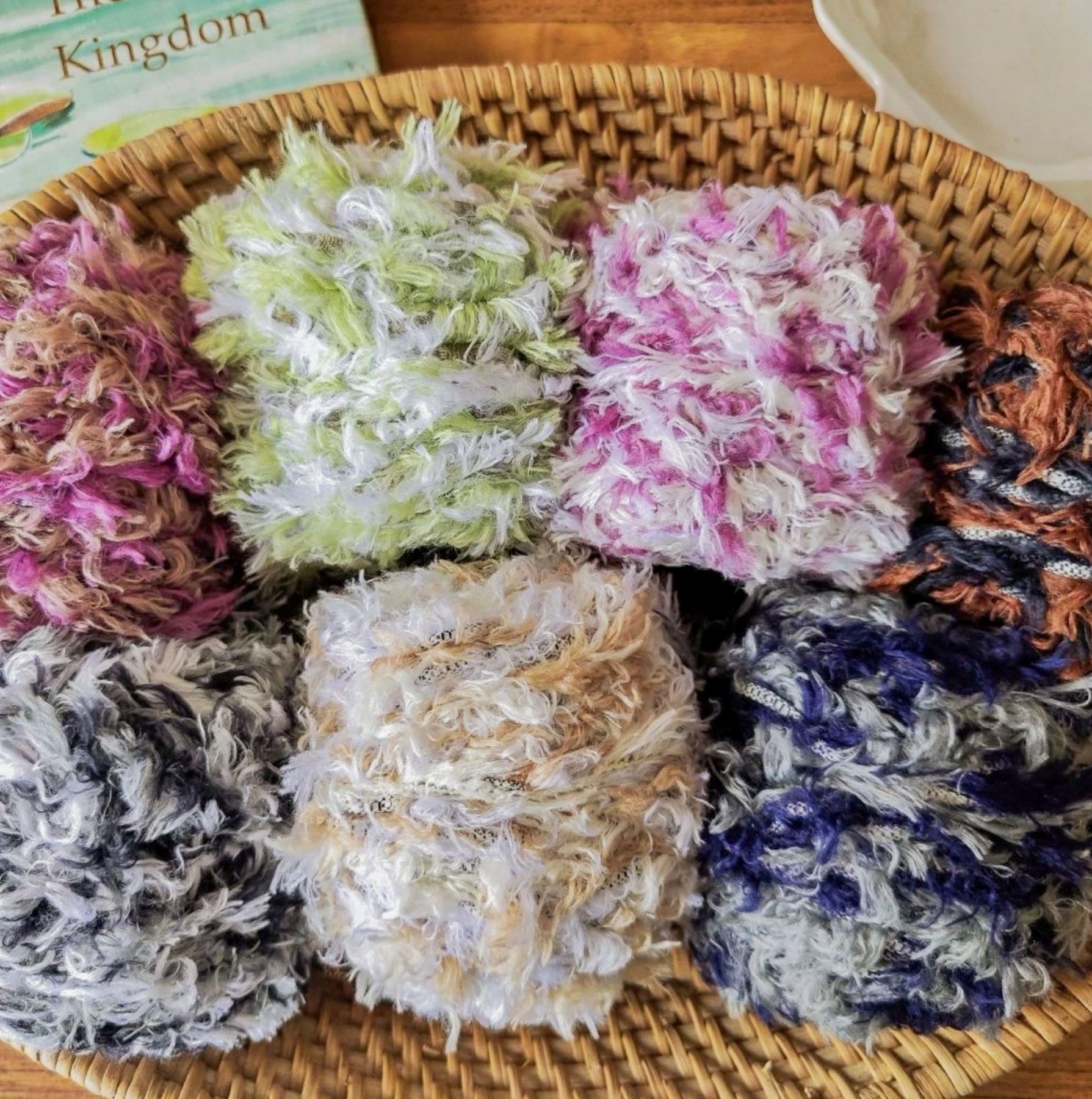 《粒線桔》【雙色長毛三股辮手混線】 社群95折限定優惠購貨區