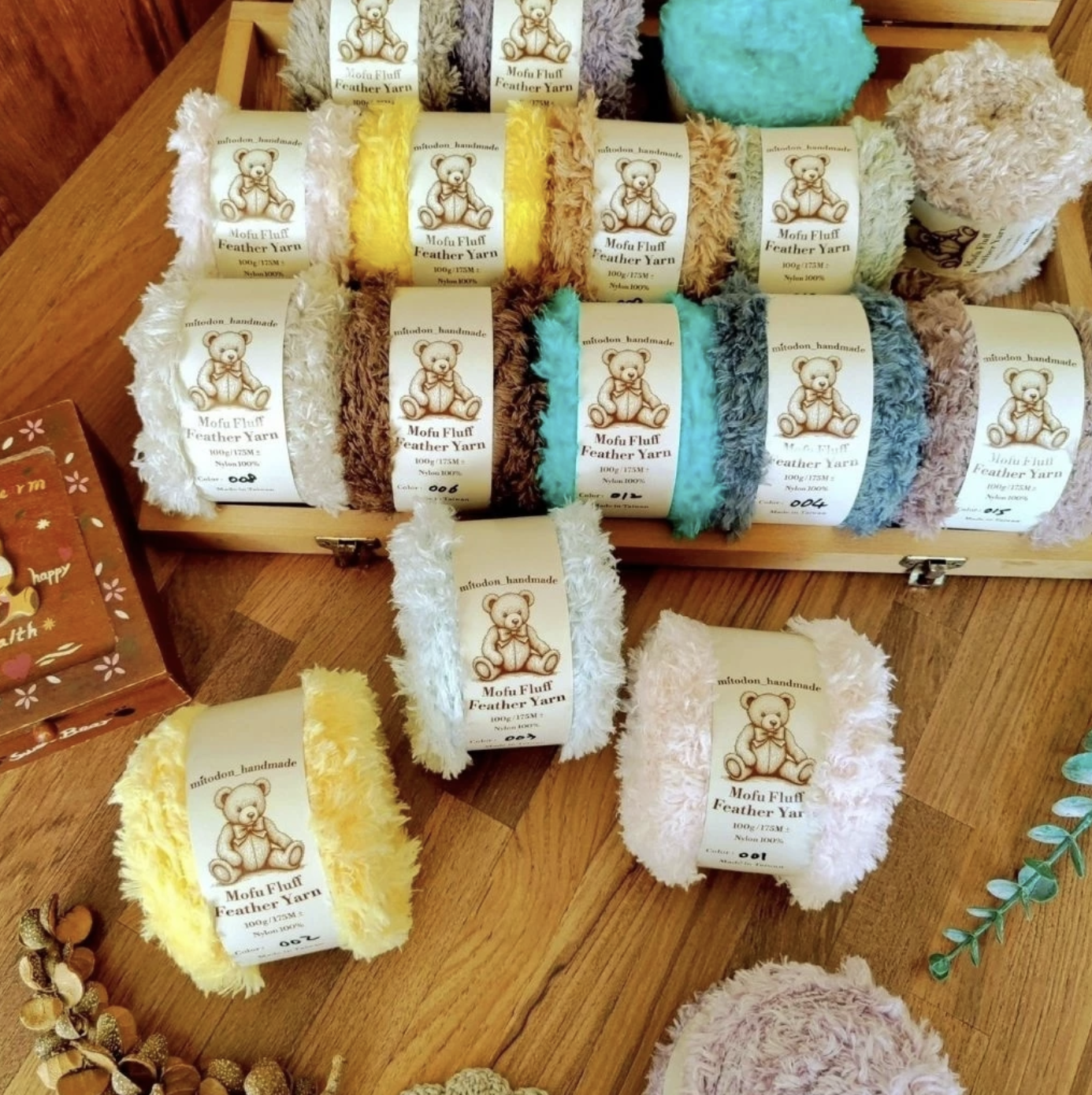 《粒線桔》【Mofu Fluff 奶絨羽毛紗】 社群95折限定優惠購貨區