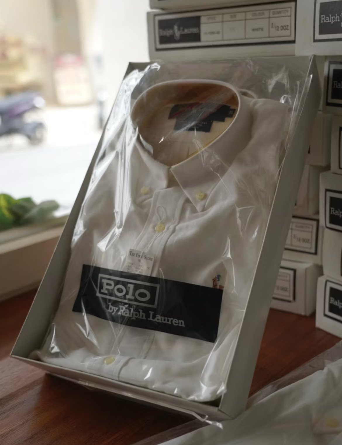 《自助餐》現貨 庫存新品RalphLauren休閒襯衫 Polo襯衫 RL襯衫 白色襯衫
