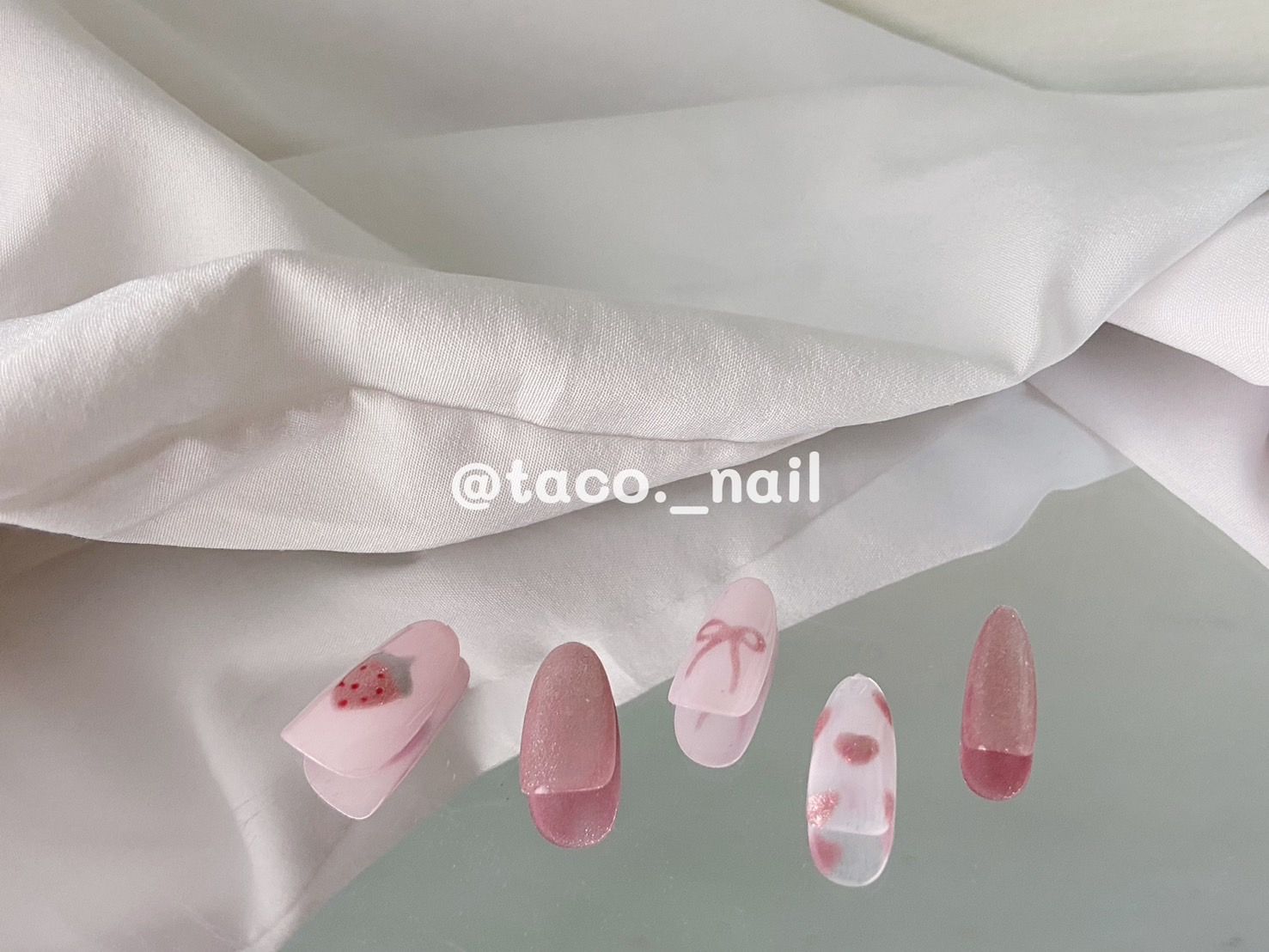 🌮️𝐓𝐀𝐂𝐎’𝐒 𝐍𝐀𝐈𝐋 塔可穿戴甲🌮️草莓甜心