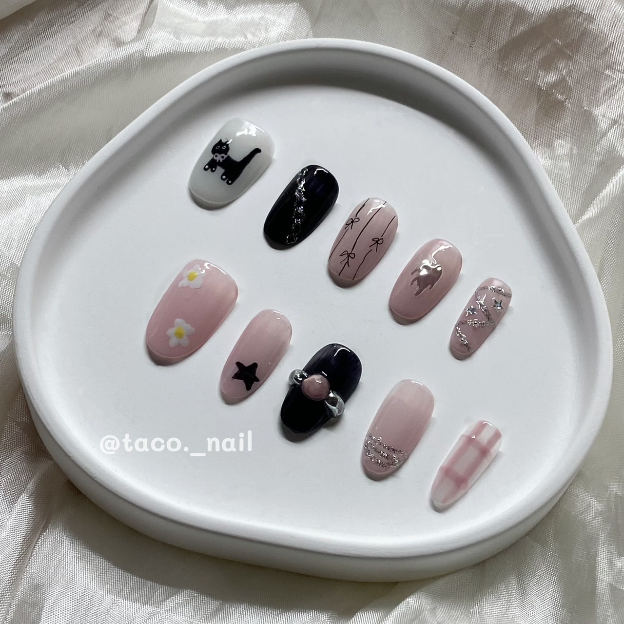 🌮️𝐓𝐀𝐂𝐎’𝐒 𝐍𝐀𝐈𝐋 塔可穿戴甲🌮️K-pop系列/æspa Gisselle 概念甲