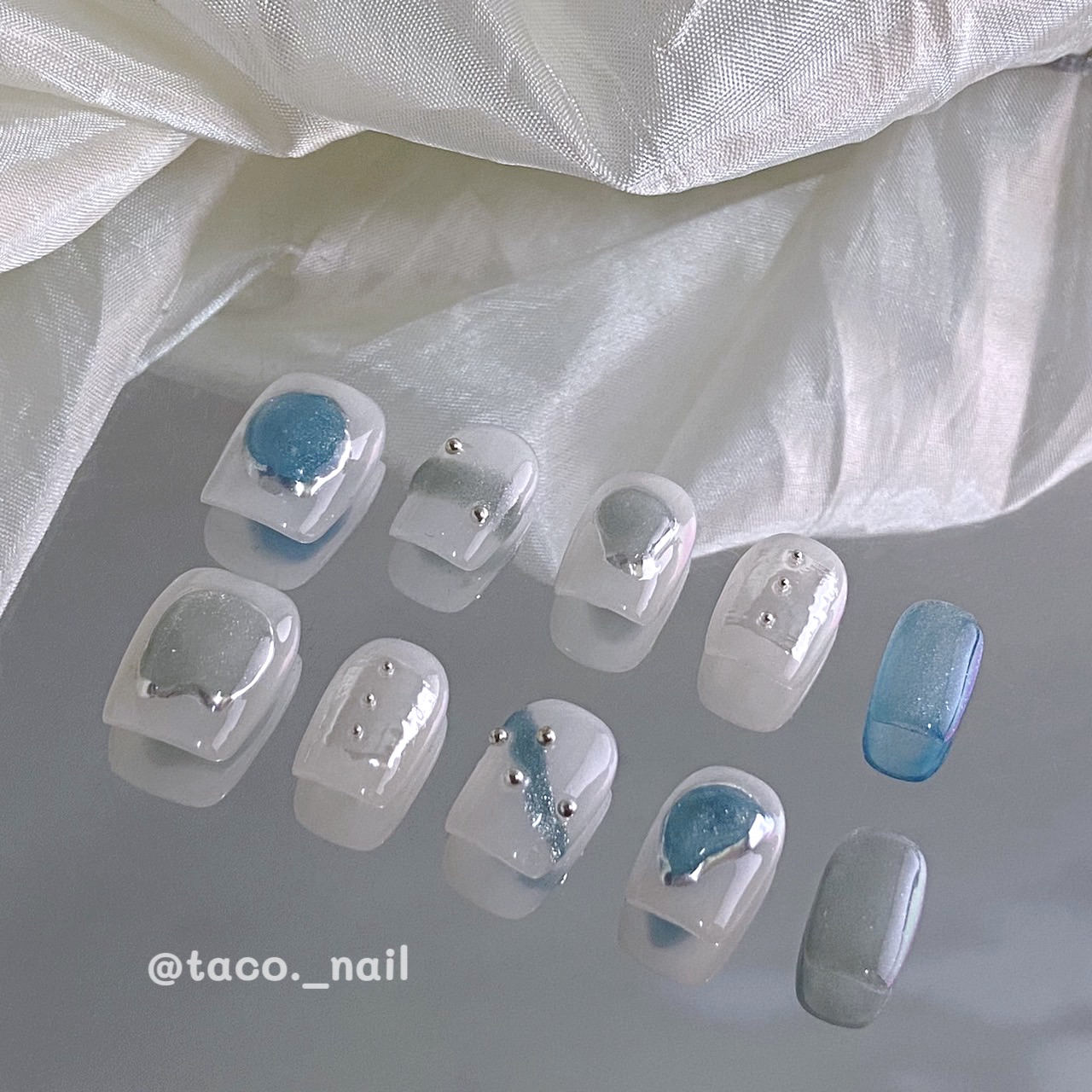 🌮️𝐓𝐀𝐂𝐎’𝐒 𝐍𝐀𝐈𝐋 塔可穿戴甲🌮️國境之藍